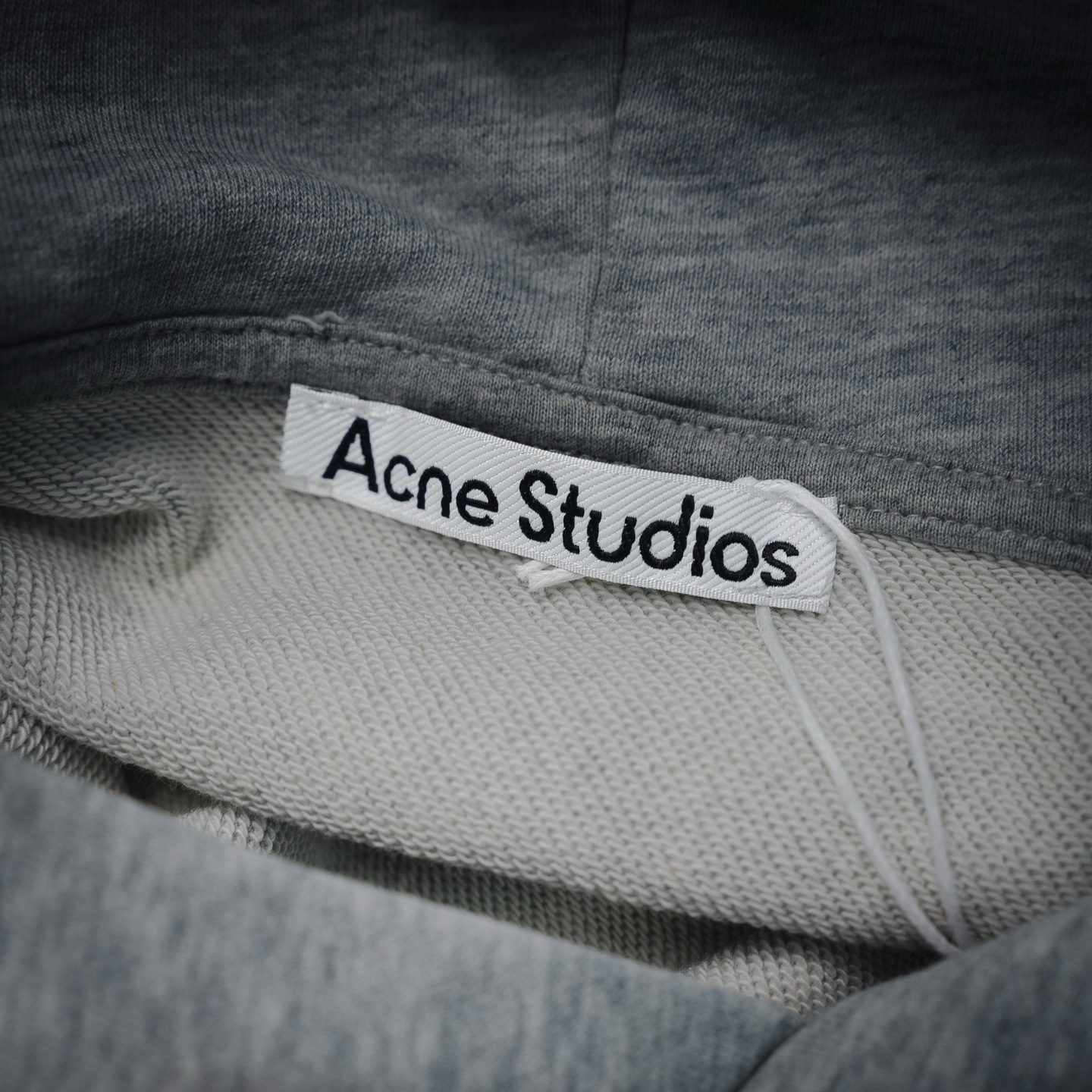 Acen washed letter hoodie