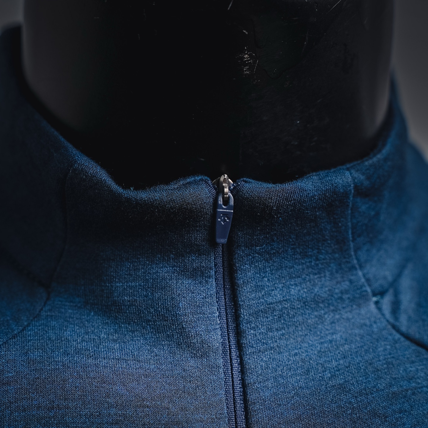 Desce zip-up knit sweatshirt