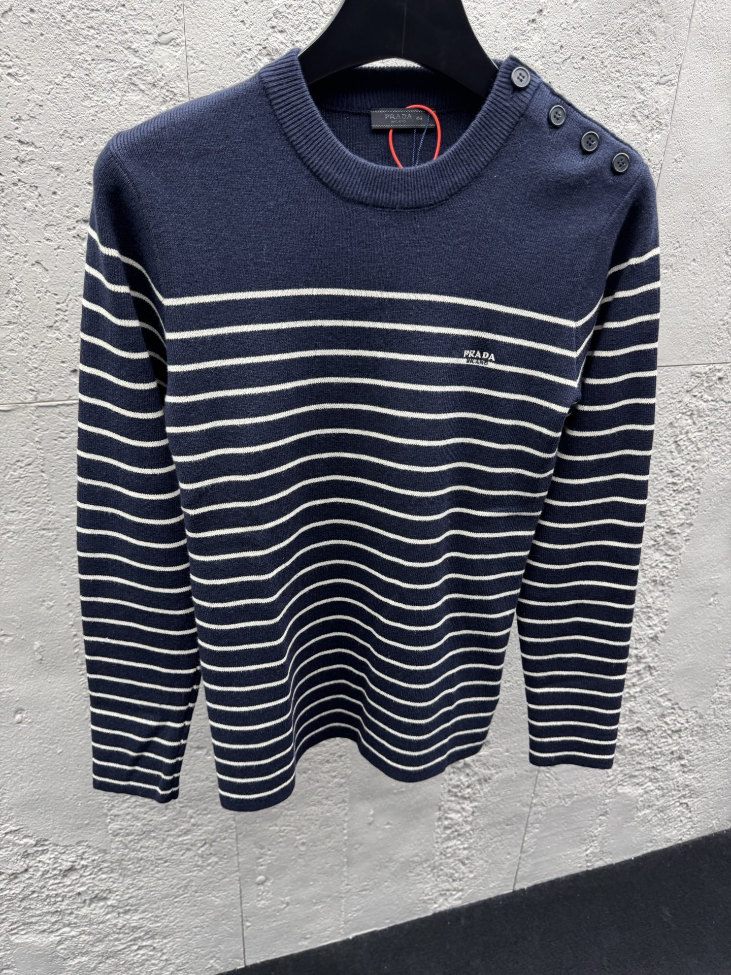 Pra striped embroidered sweater