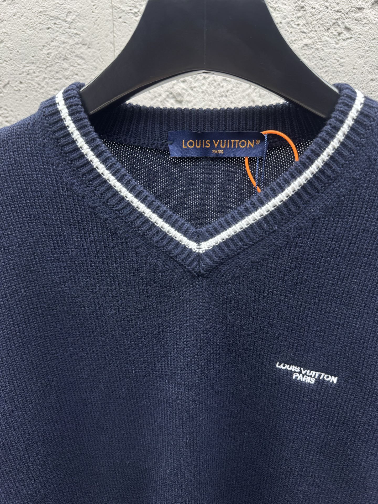 Louis embroidered knit sweater