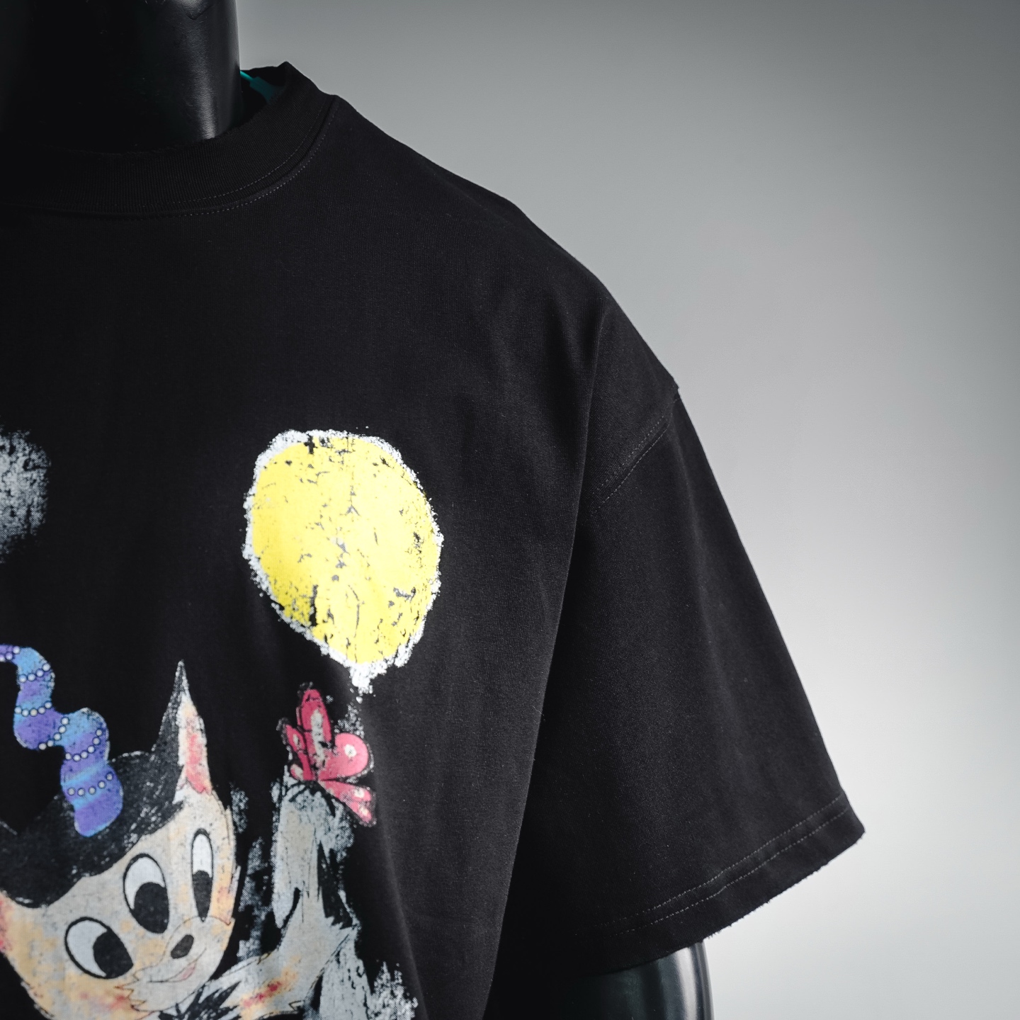 We11graffiti-print t-shirt