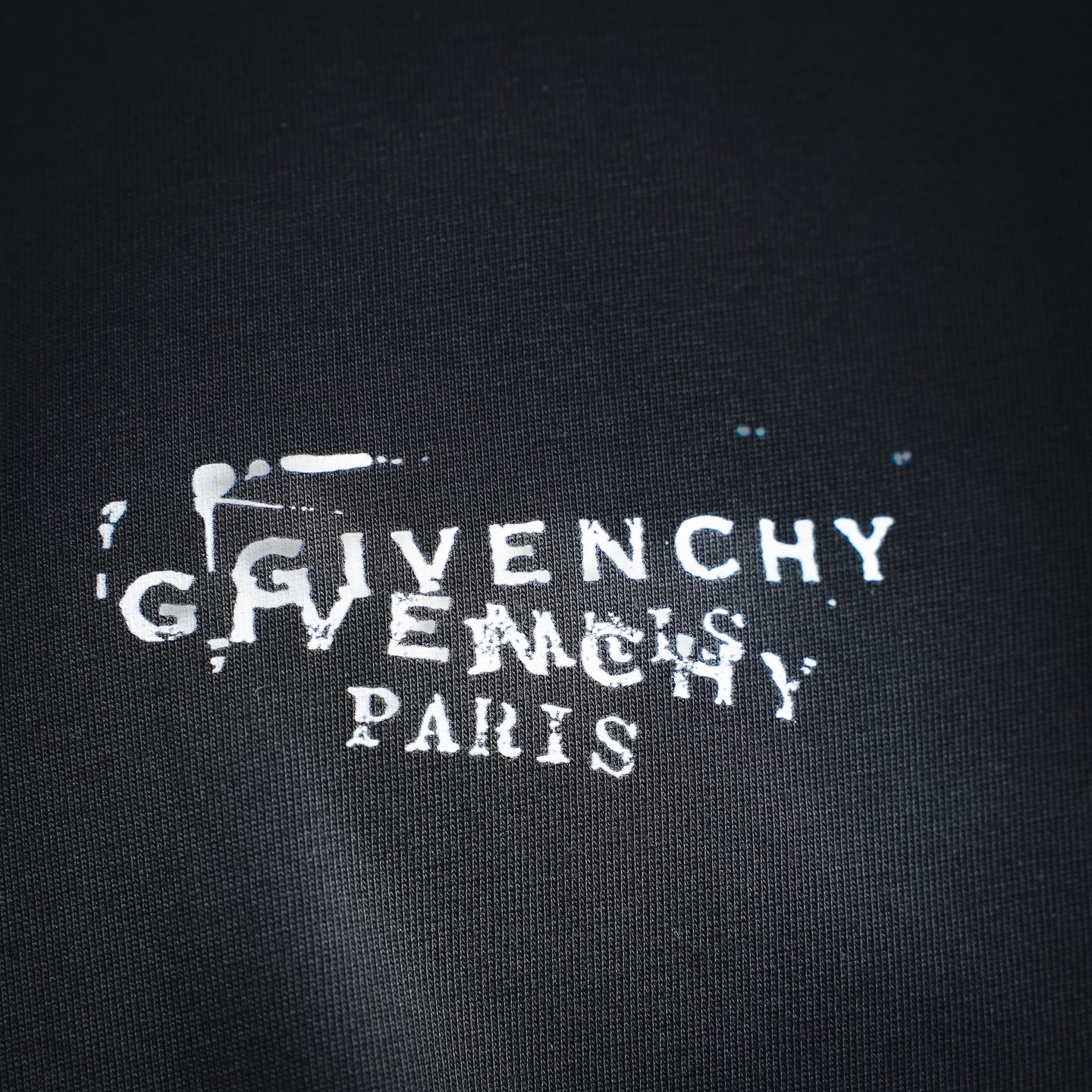 Given letter printed t-shirt