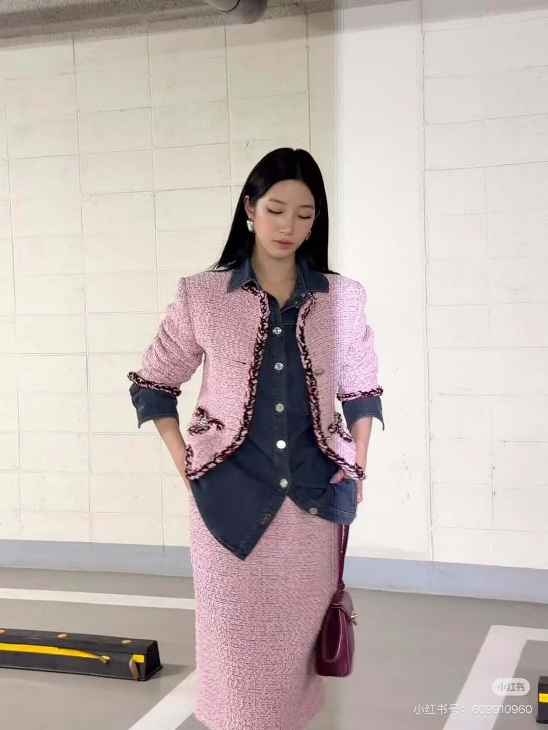Chan 26fw pencil skirt