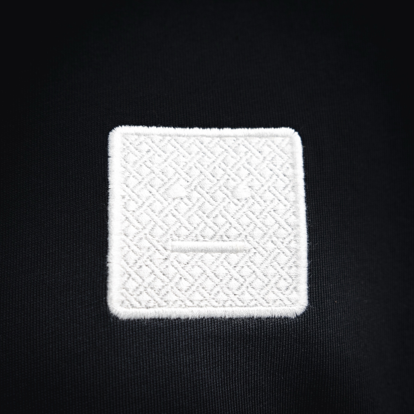 Acen letter embroidered t-shirt