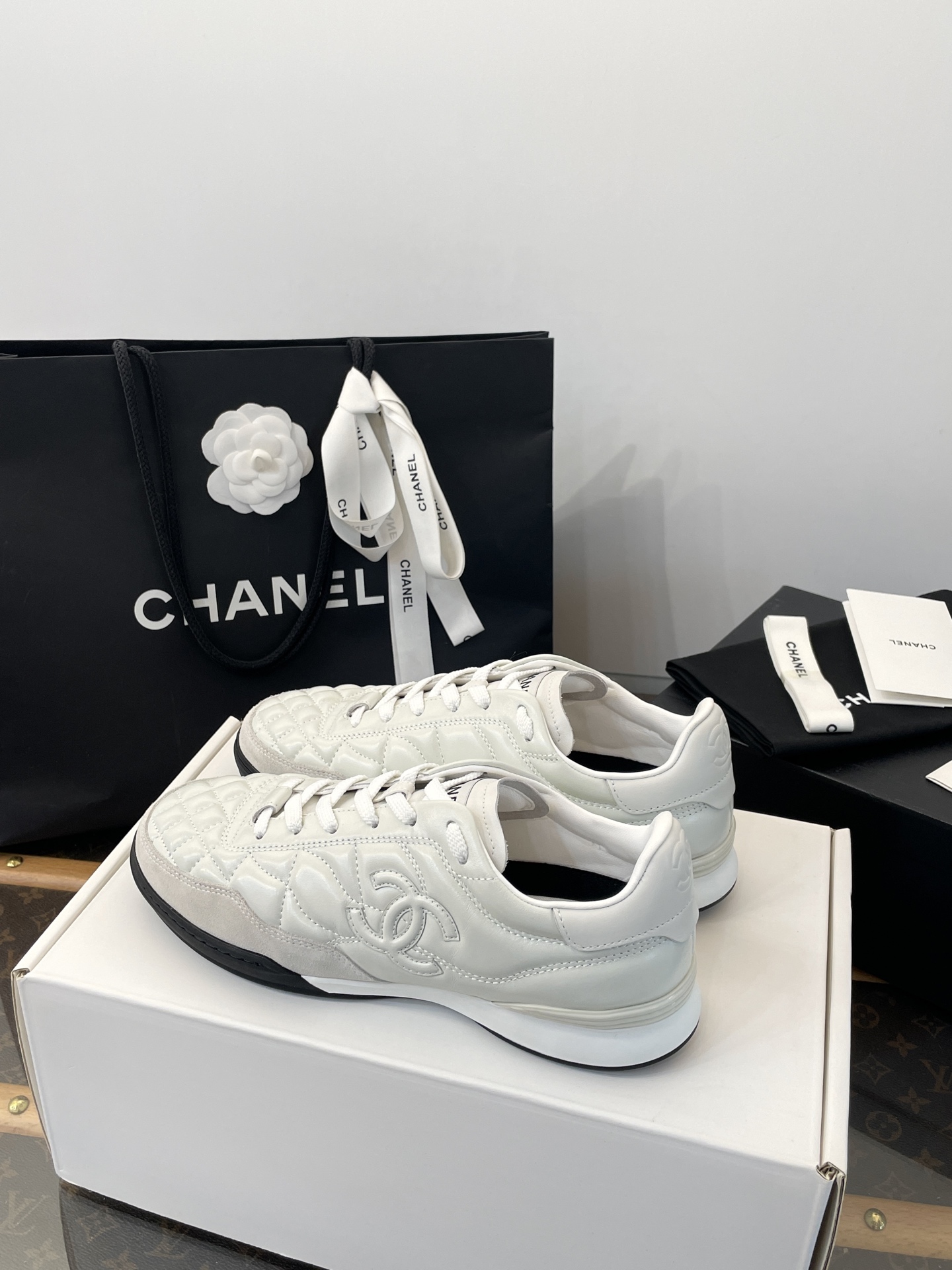 Chan quilted classic sneakers