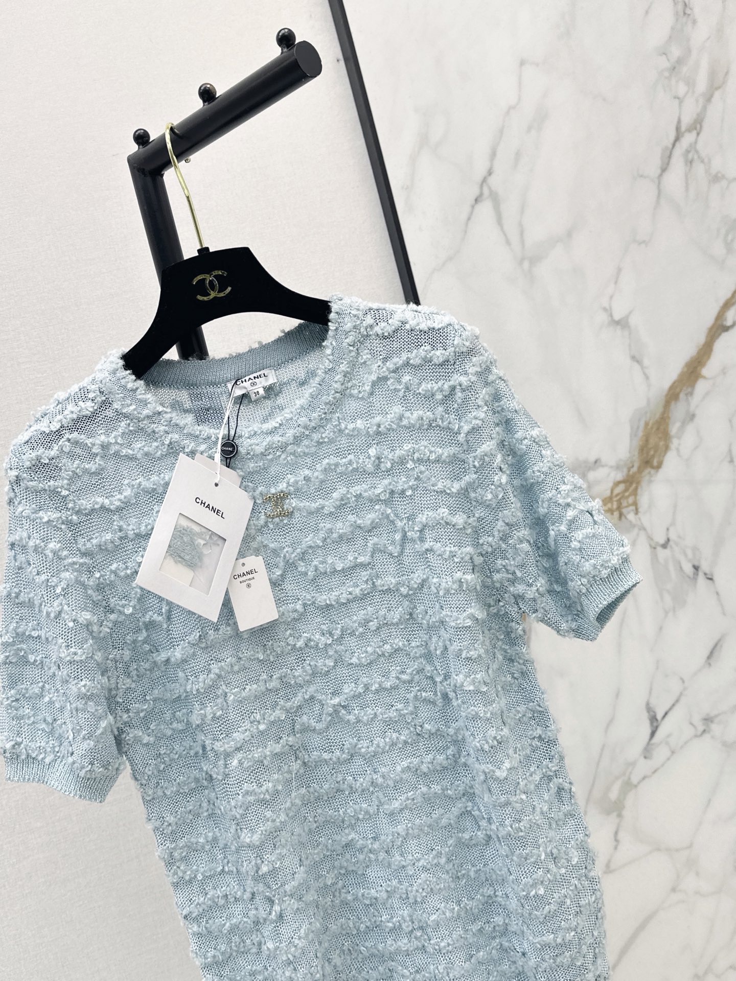 Chan 26ss hollow sweater