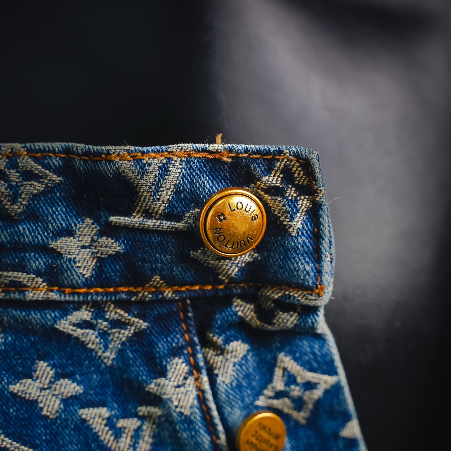 Louis all-over jeans