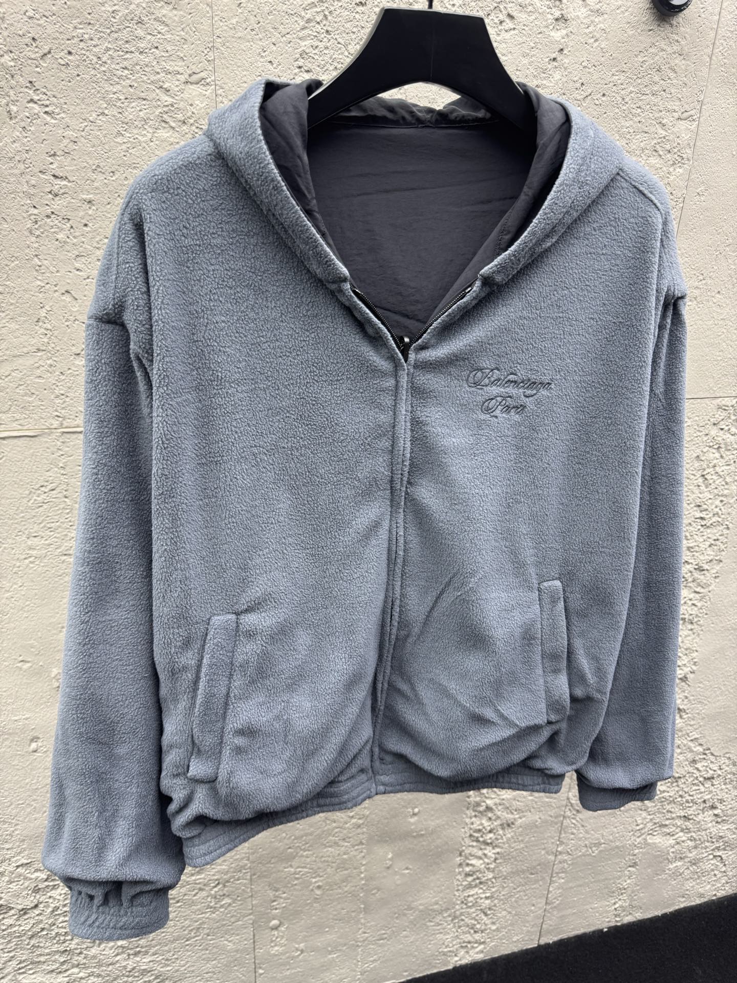 Balen embroidered reversible jacket