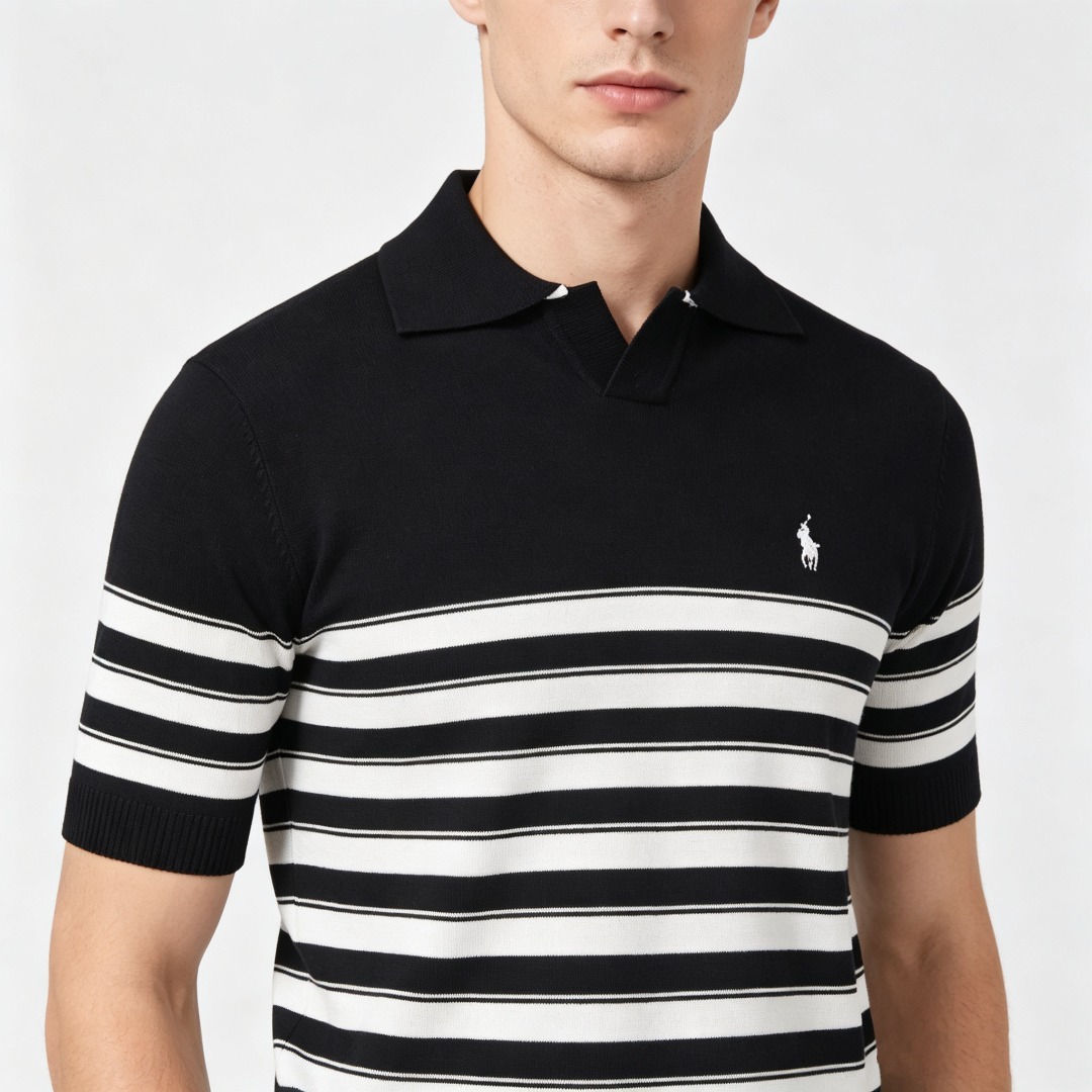 Ralph striped embroidered Polo