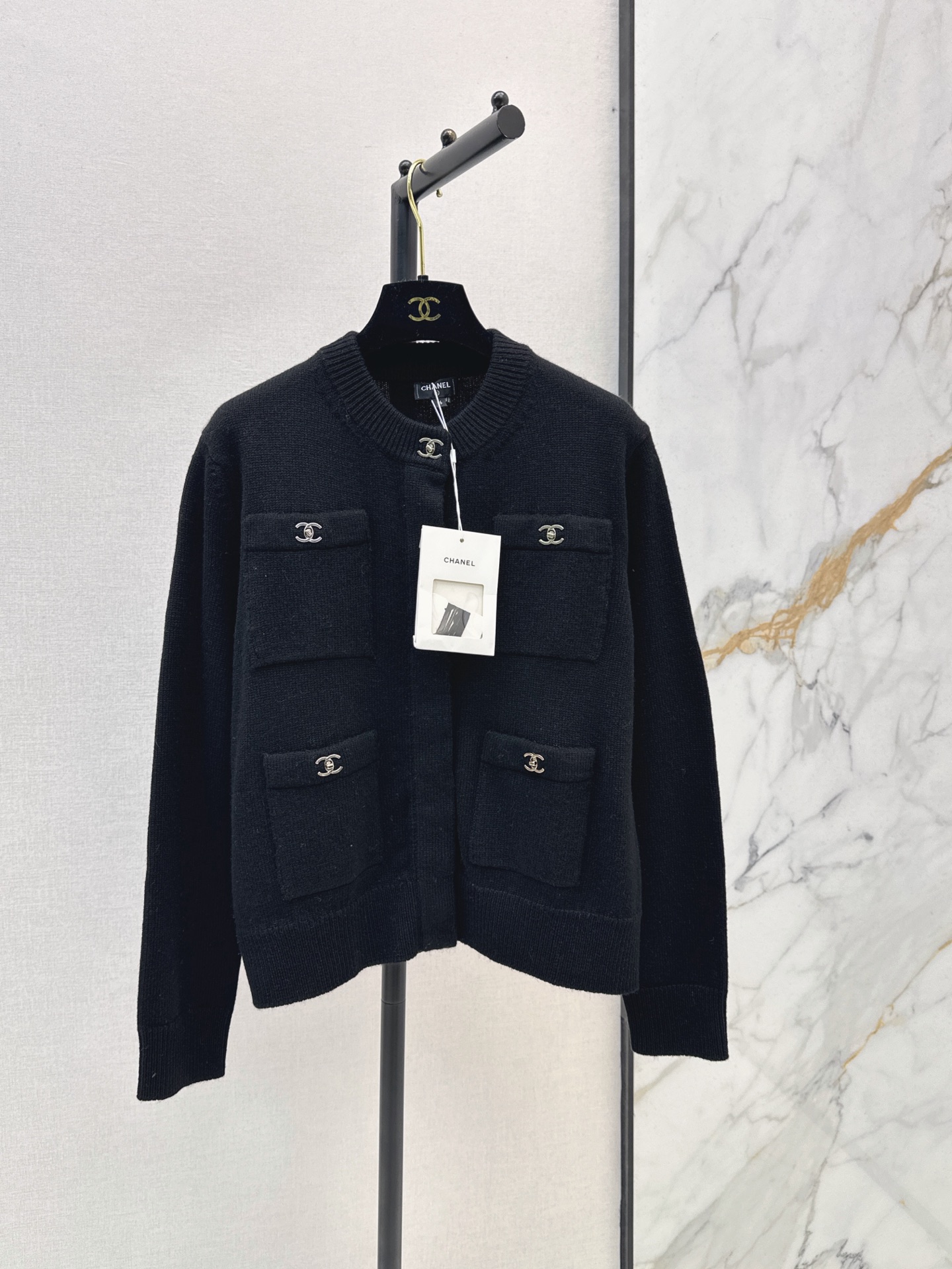 Chan 26fw knit jacket