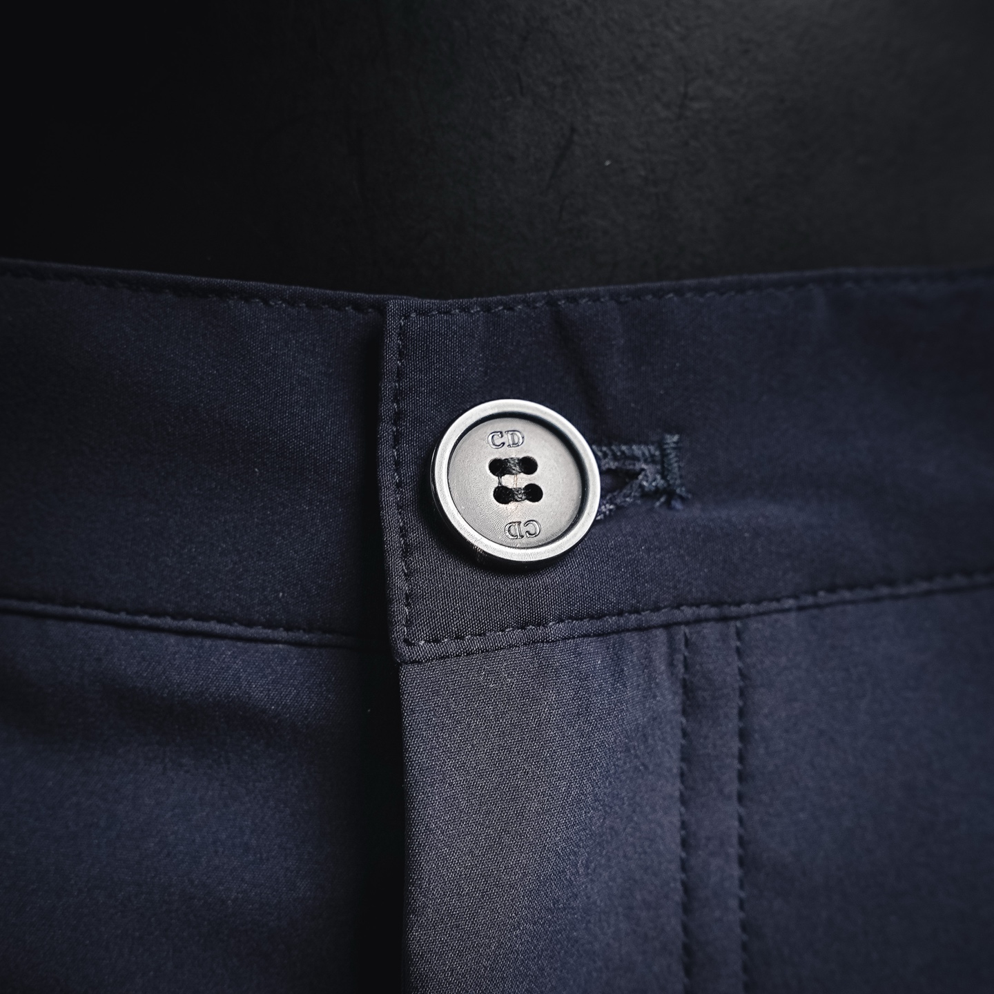 CD embroidered cargo pants