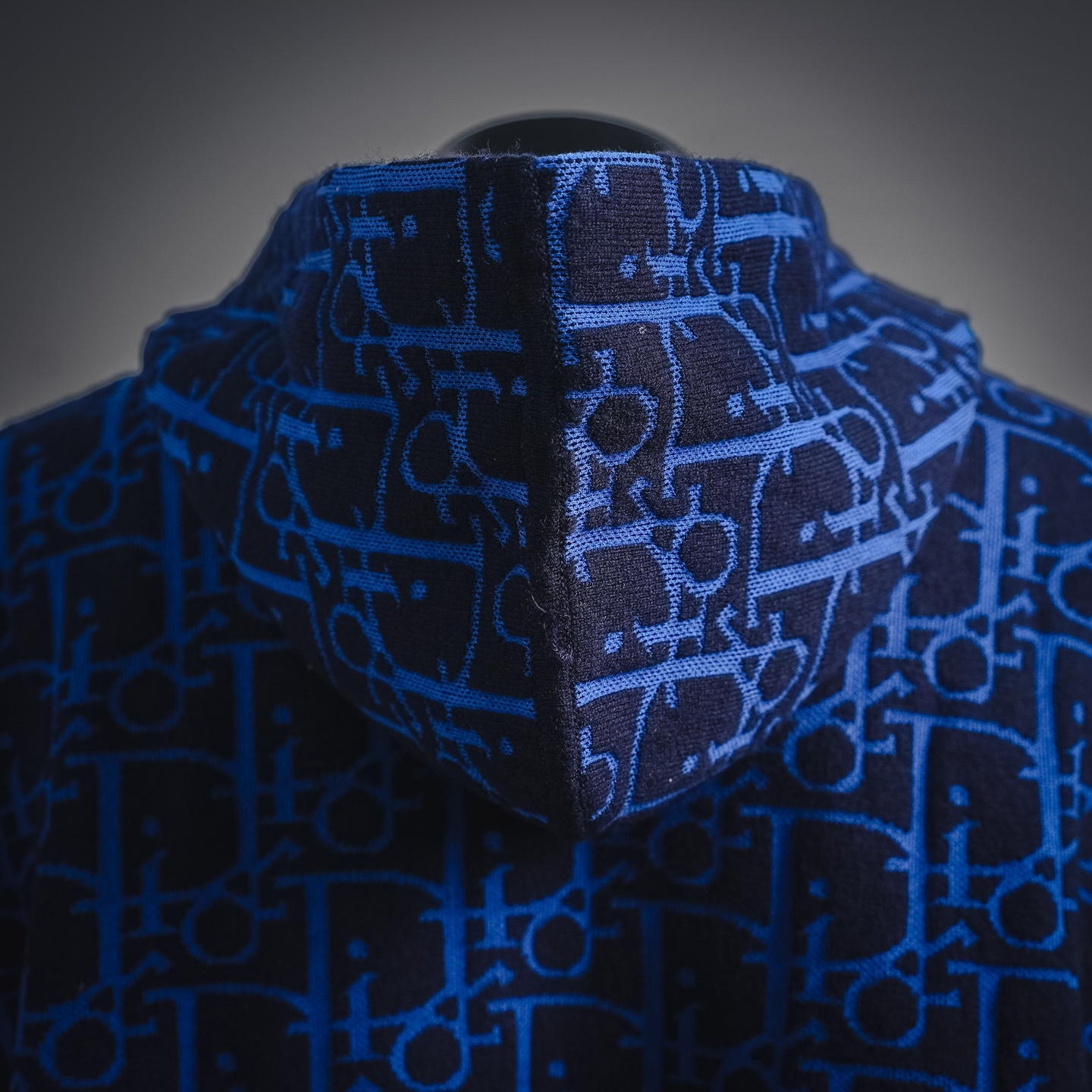 CD all-over jacquard coat