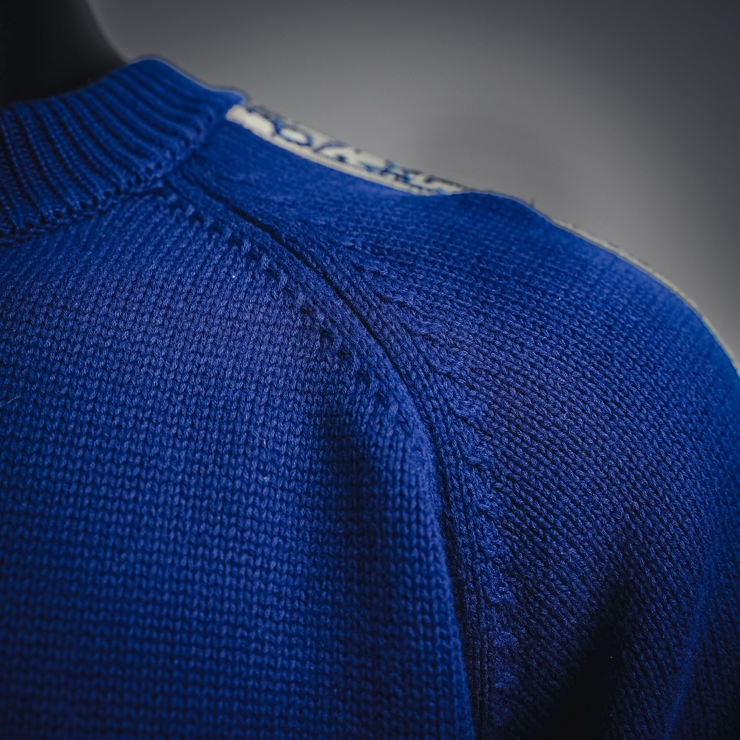 CD jacquard sweater