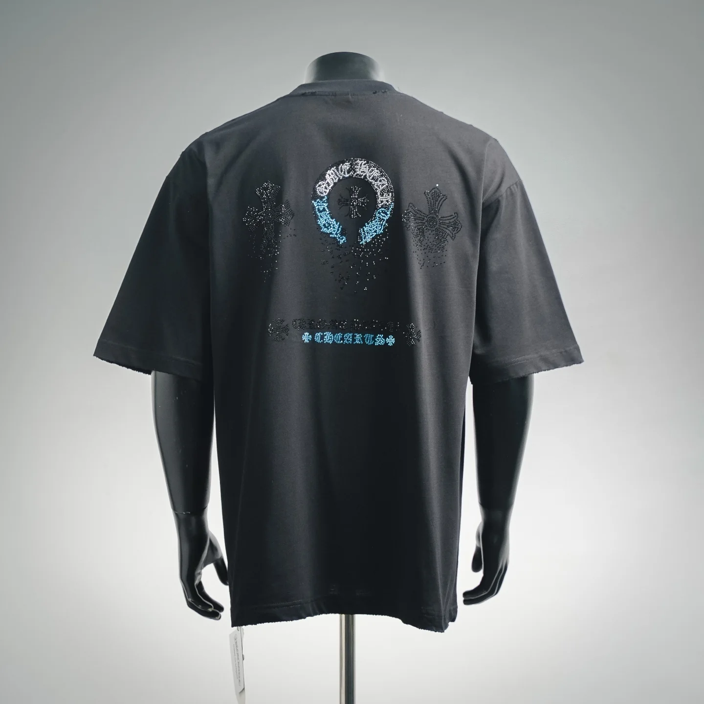 Chrome rhinestone t-shirt
