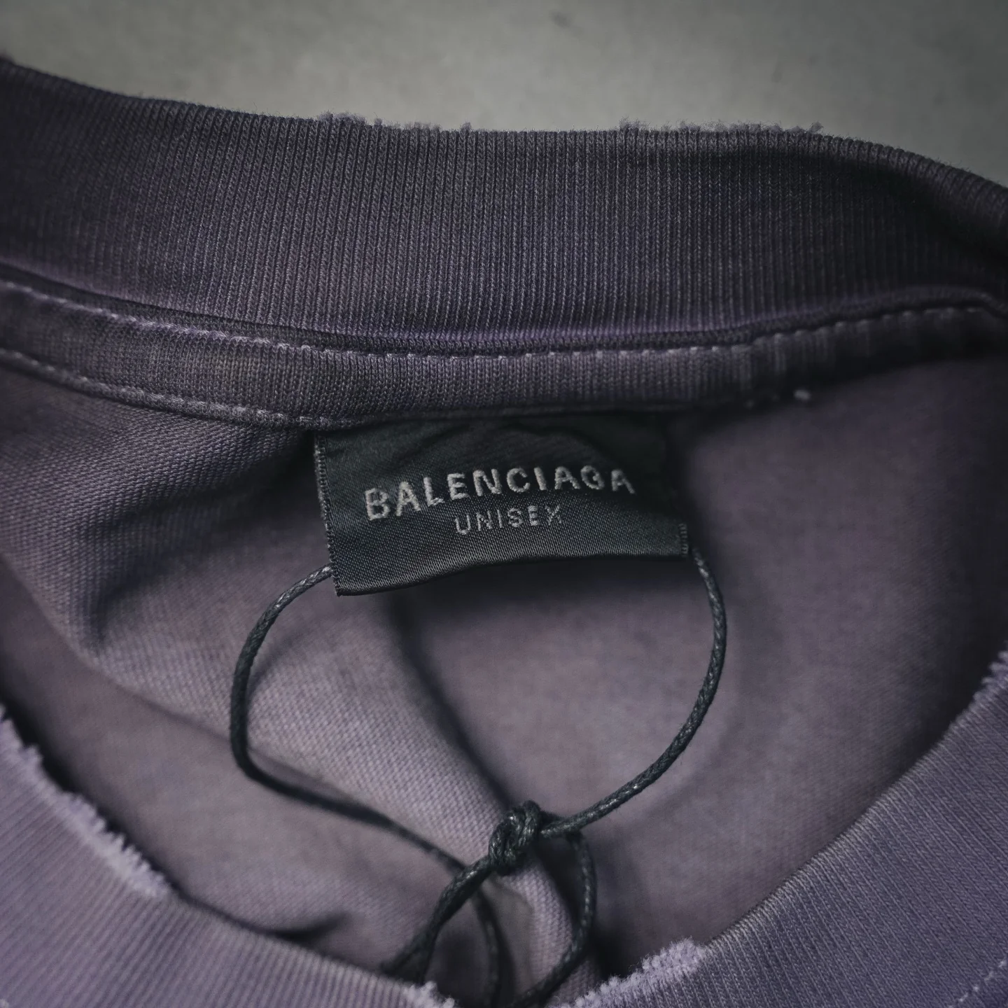 Balen ripped washed t-shirt