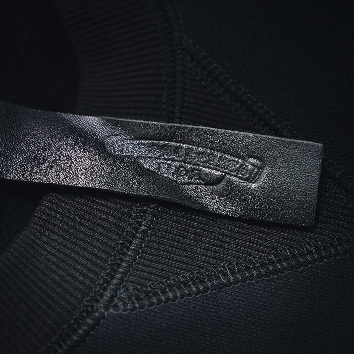 Chrome embroidered sweatshirt