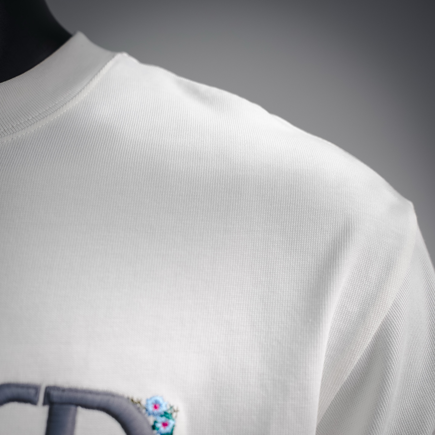 CD embroidered sweatshirt