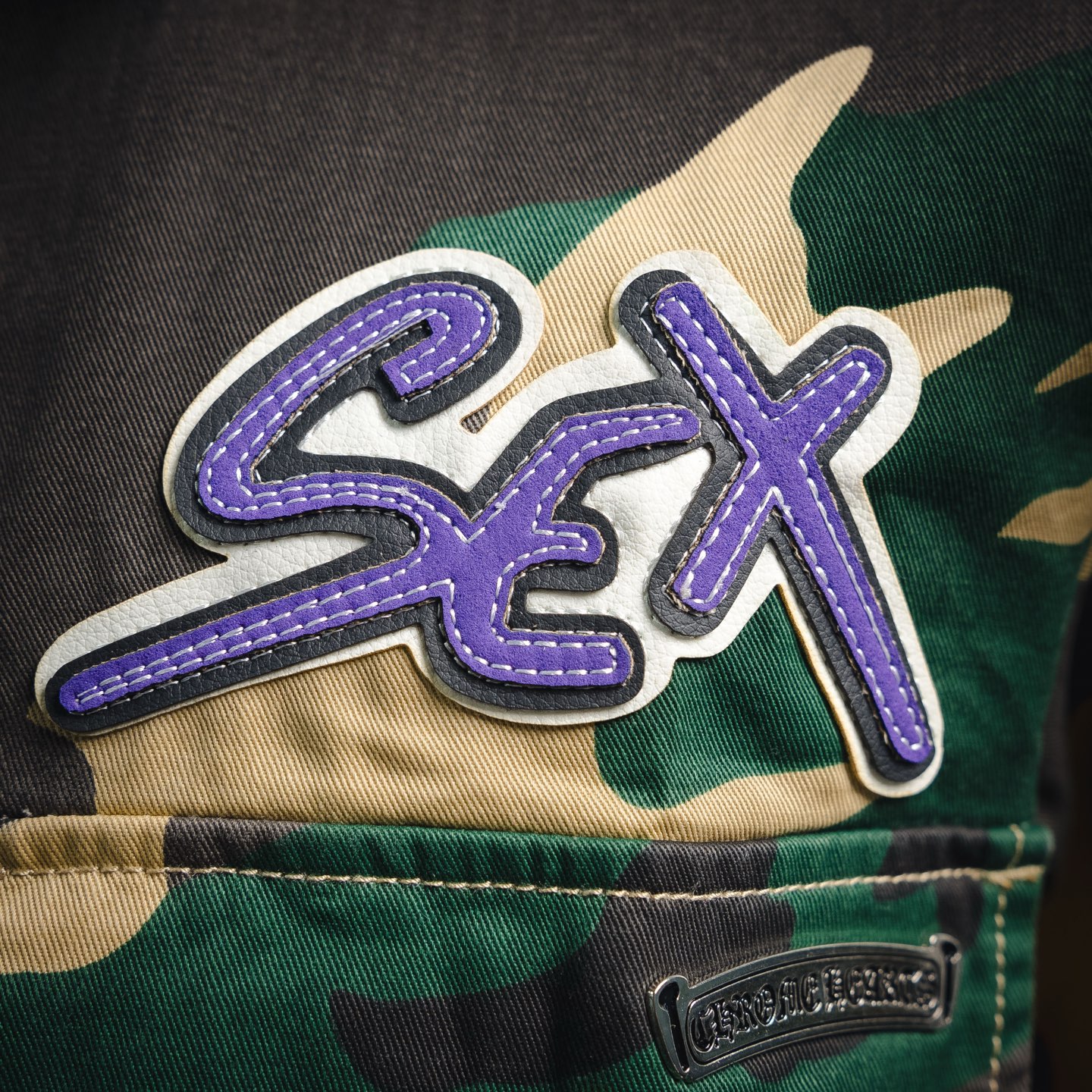 Chrome denim camo shirts