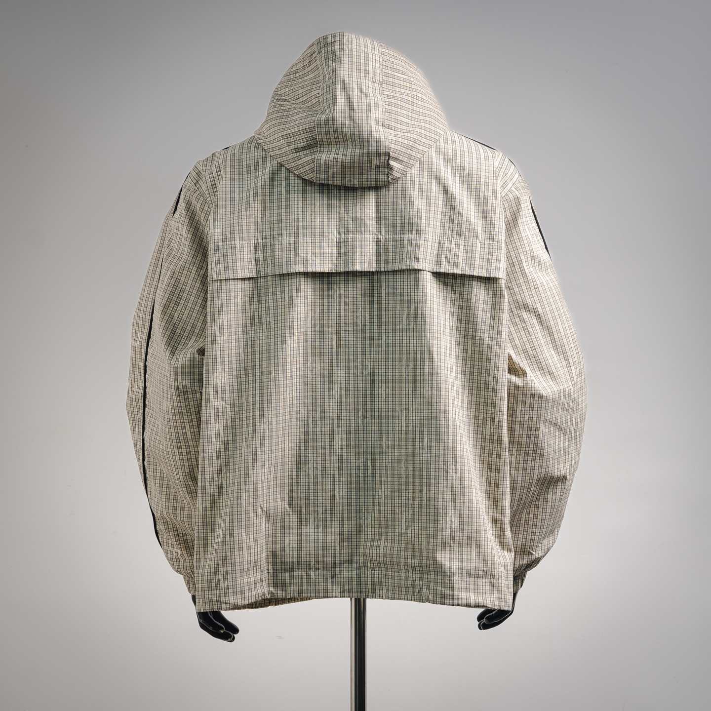 Louis plaid hooded jacket