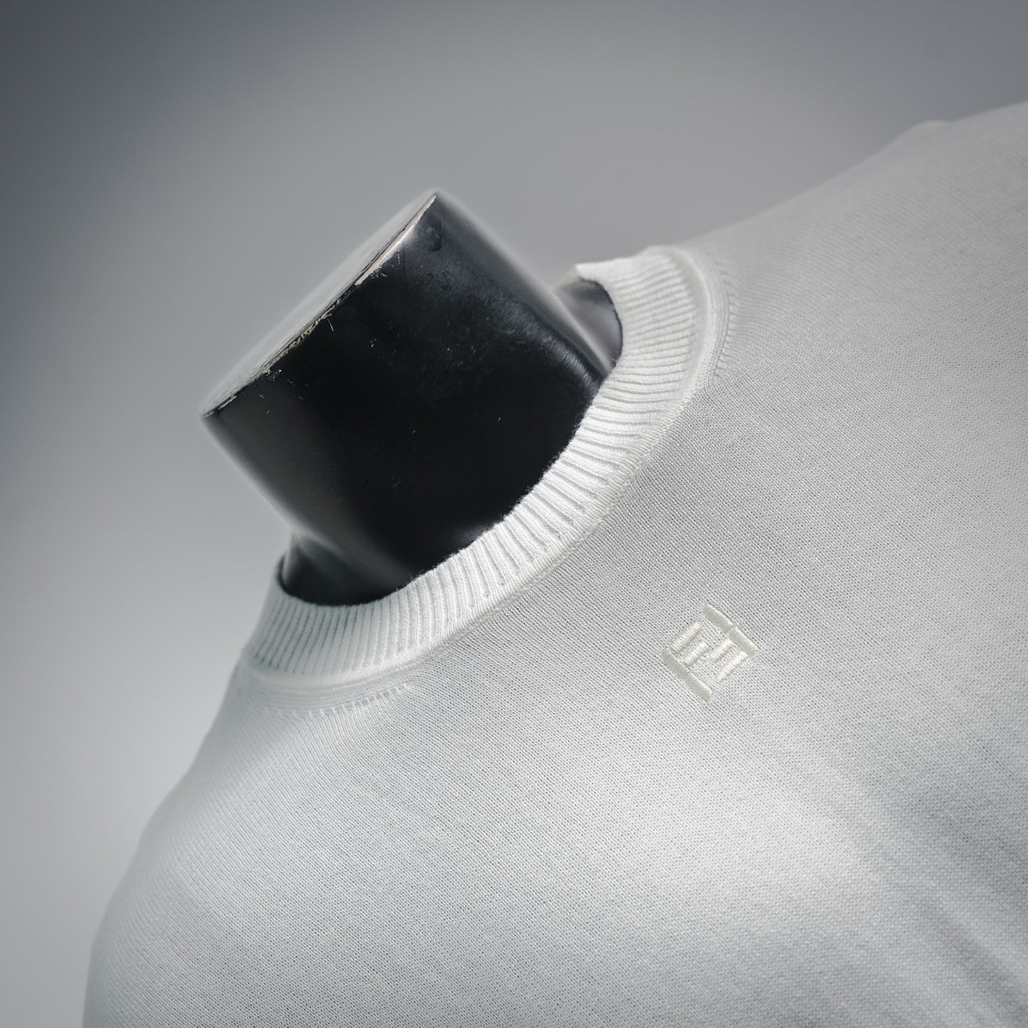 Fend embroidered knit t-shirt