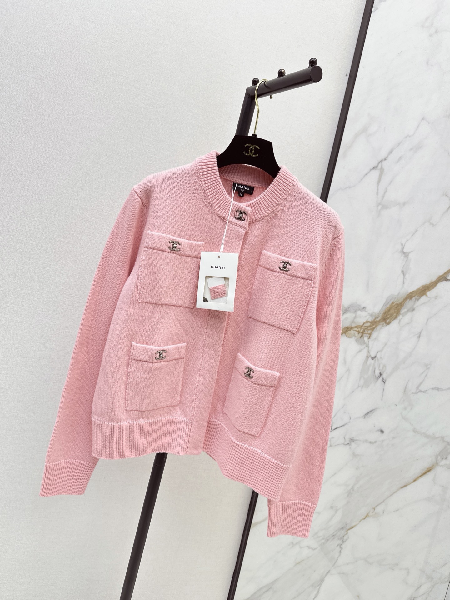 Chan 26fw knit jacket