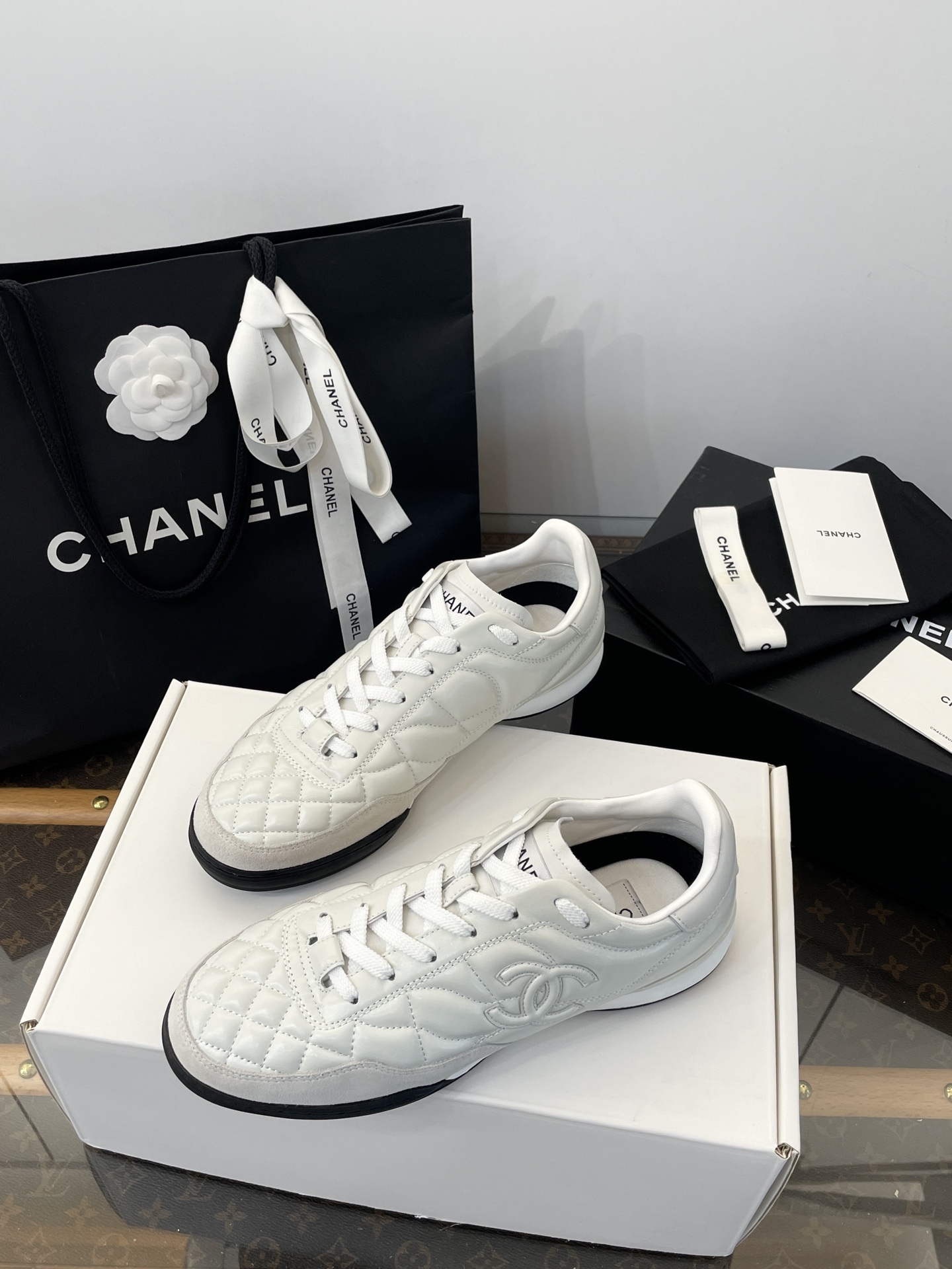 Chan quilted classic sneakers