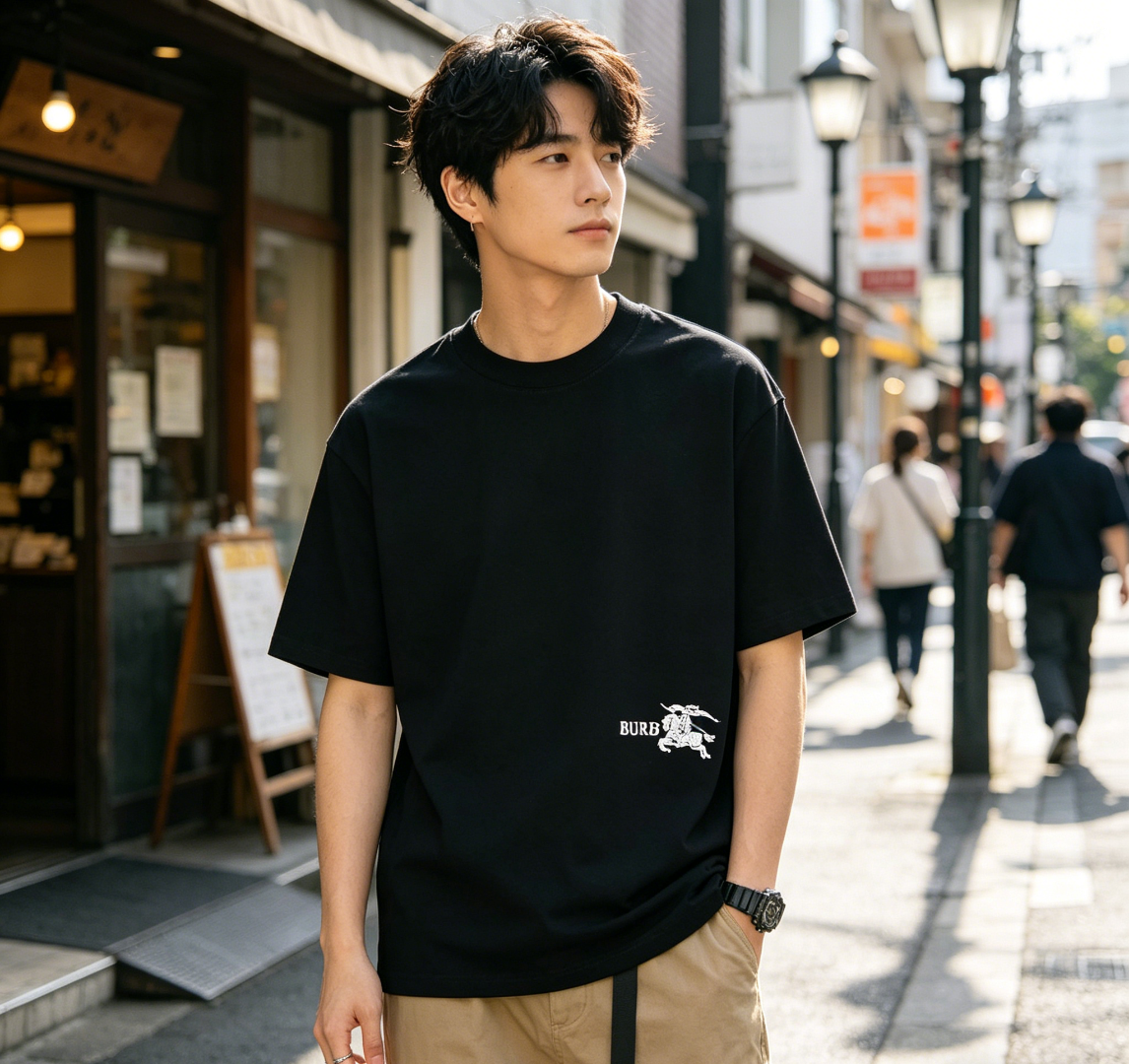 Burb 26ss print t-shirt