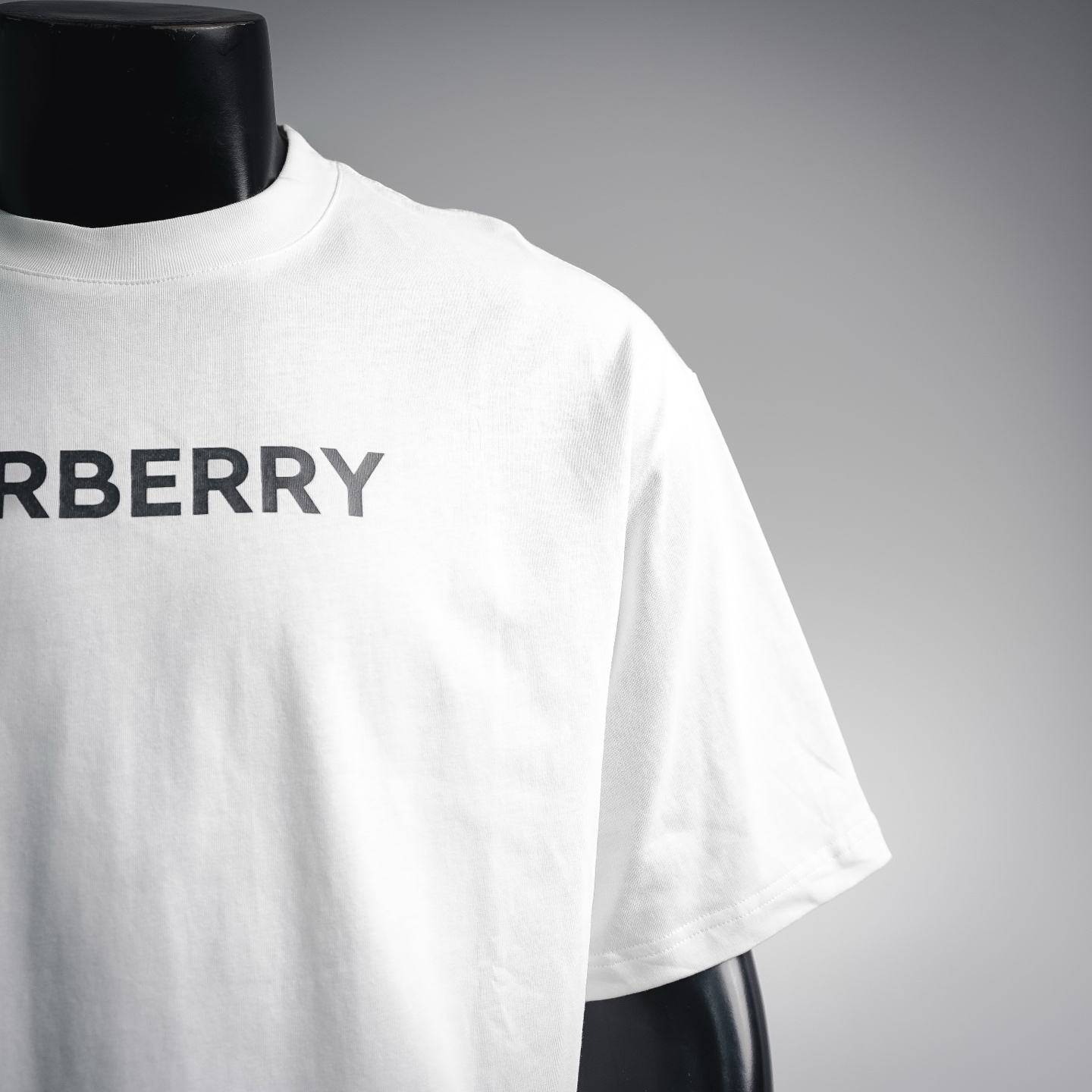 Bur letter printed t-shirt