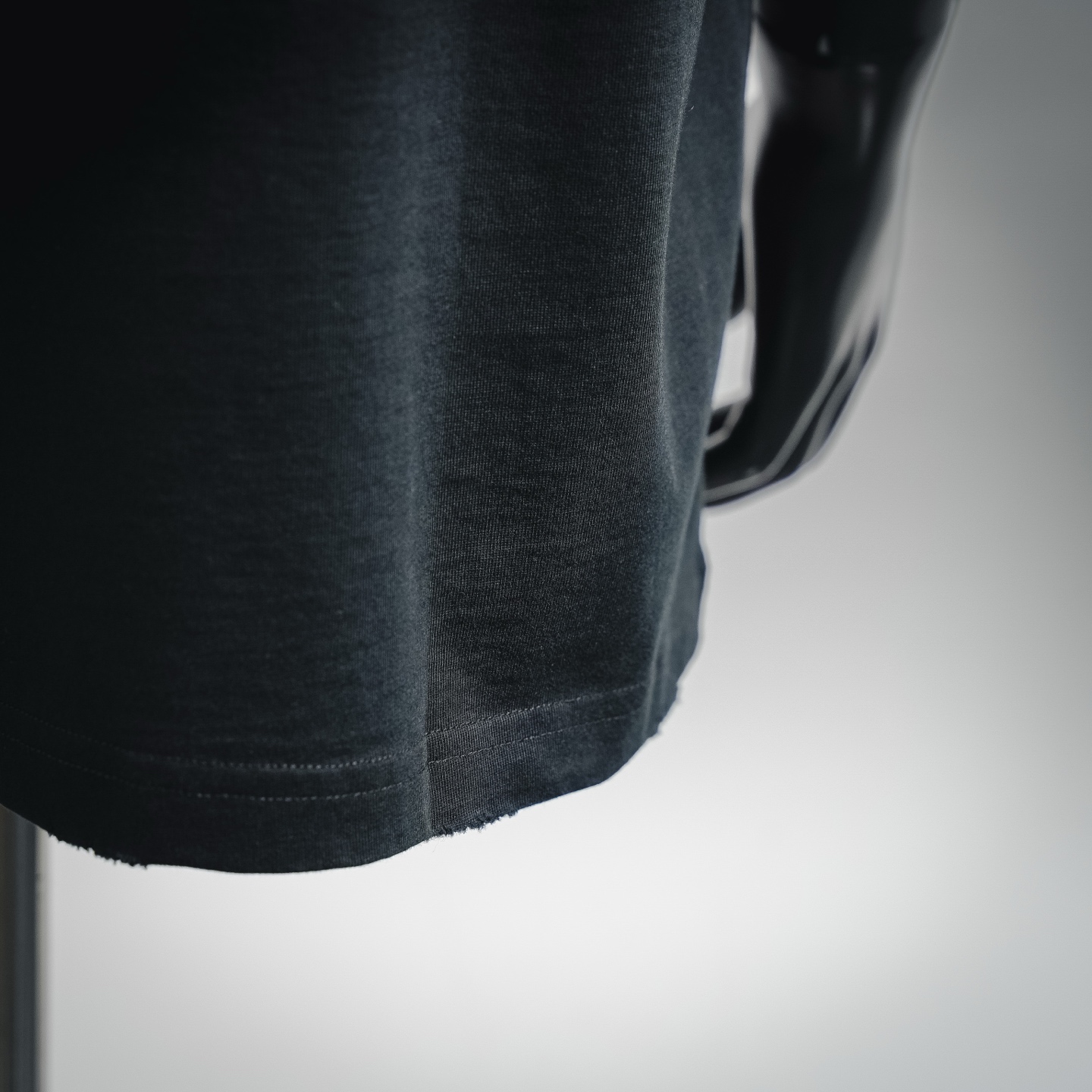 Chrome applique embroidered t-shirt
