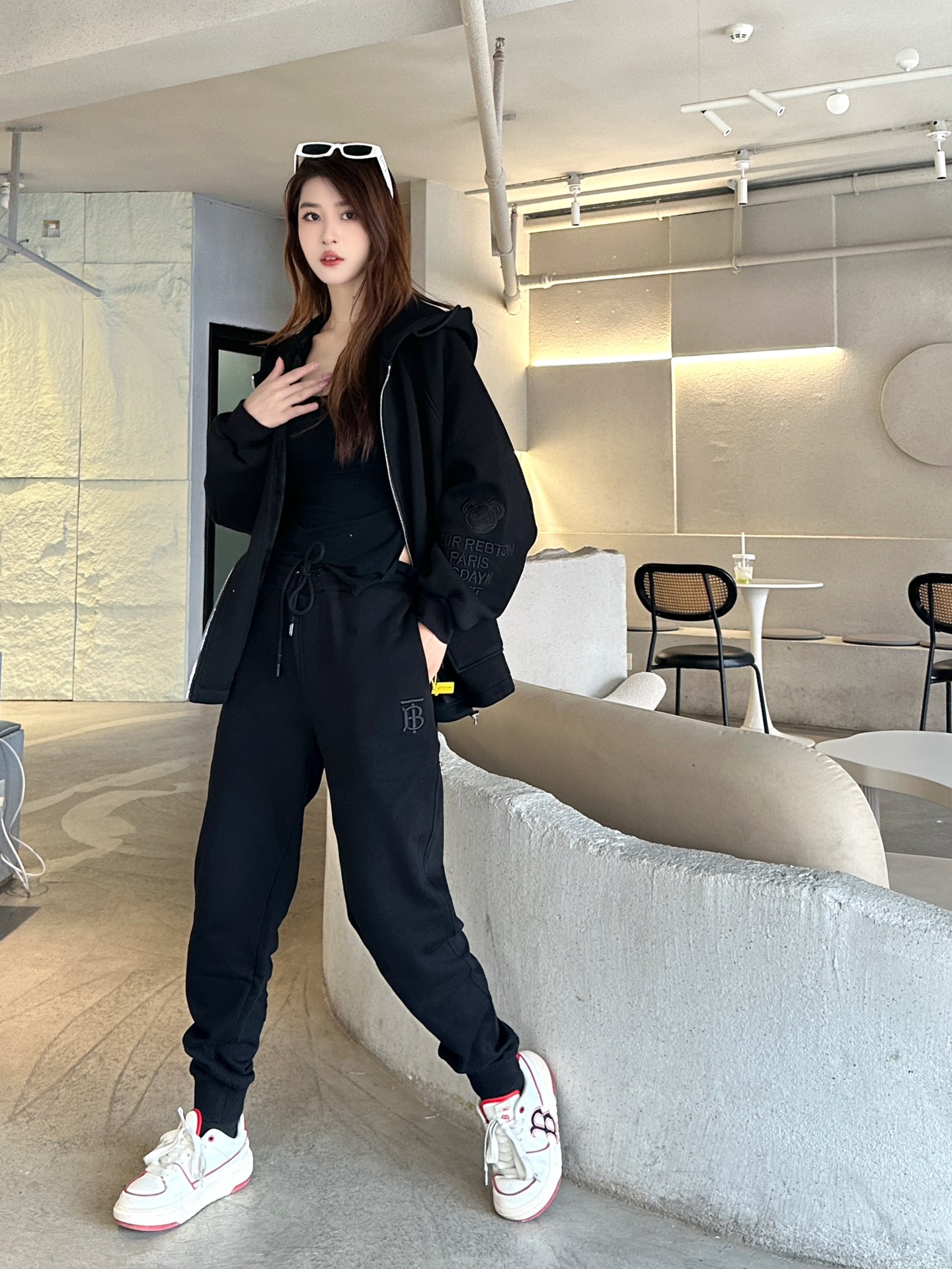 Bur tapered pants
