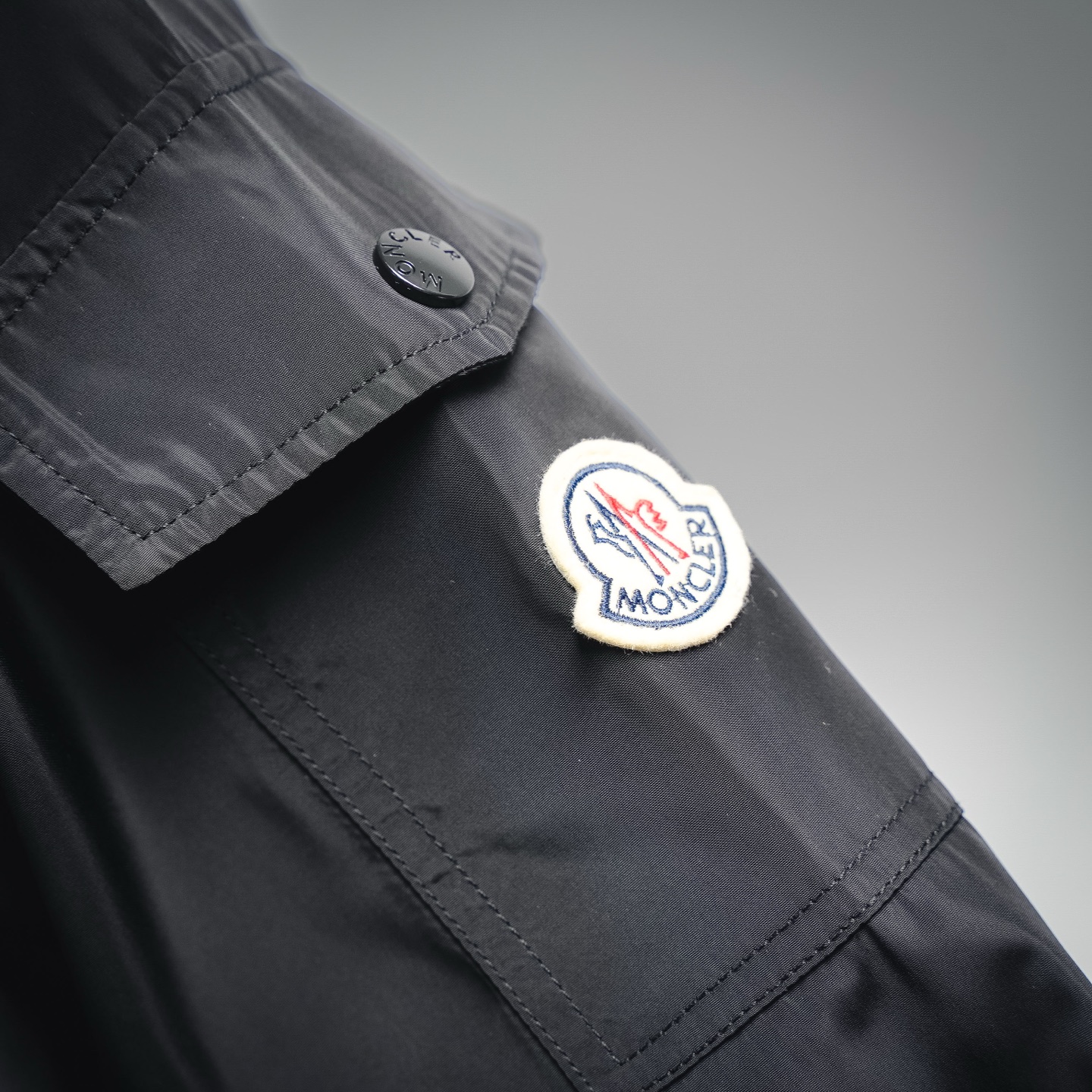 Mon casual hooded jacket