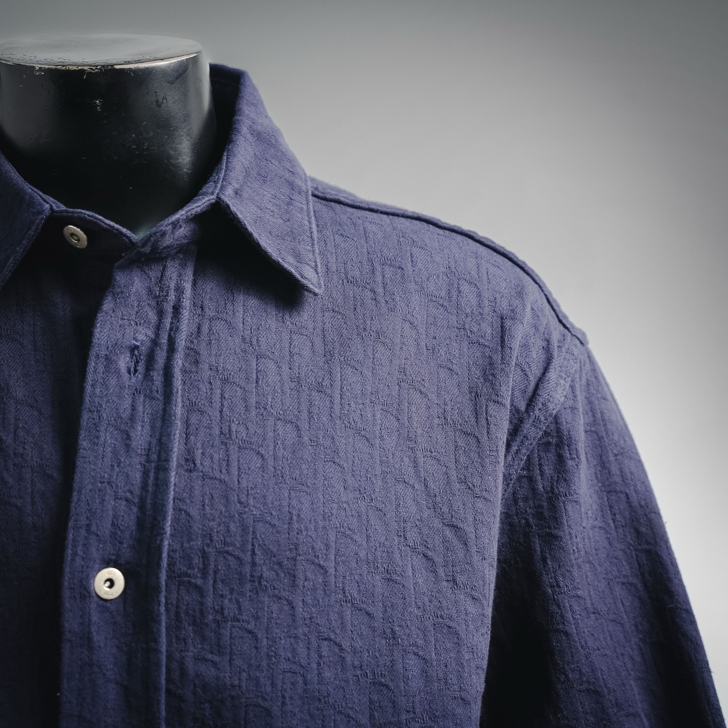 CD all-over denim shirts