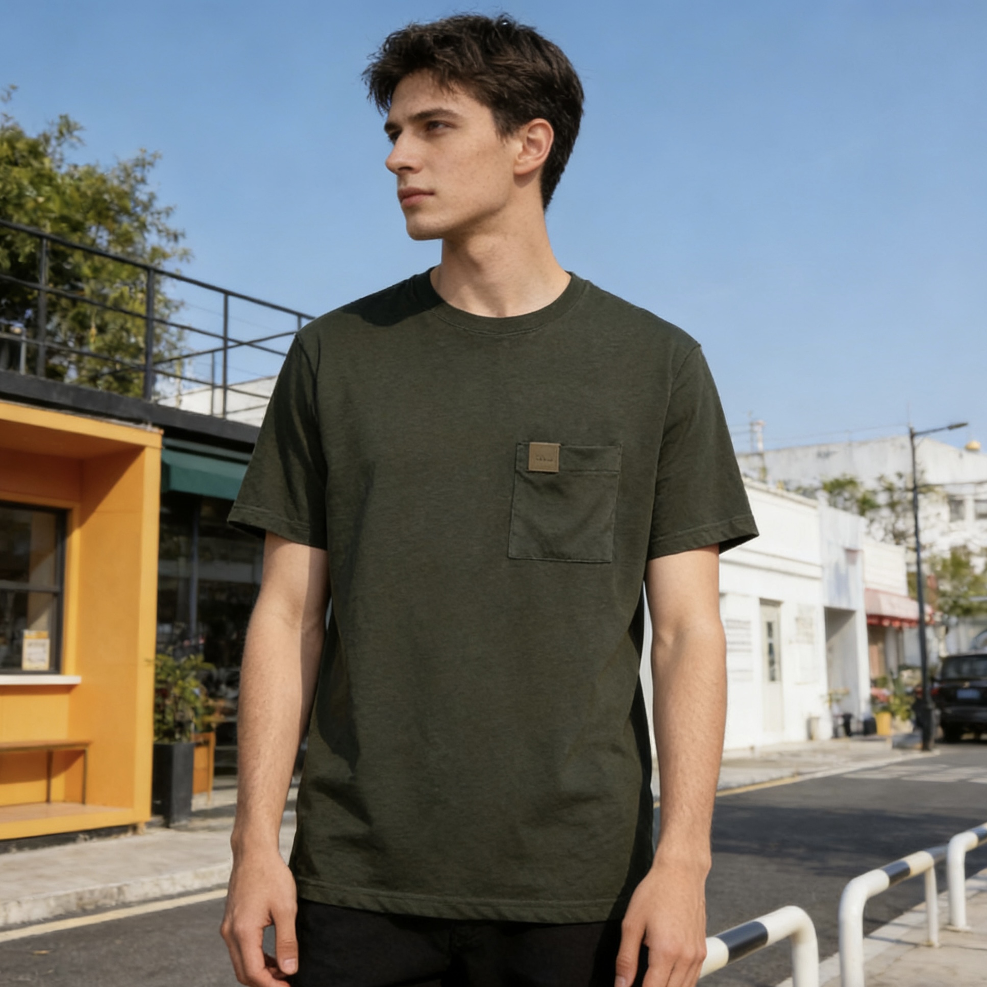 CD with pocket t-shirt