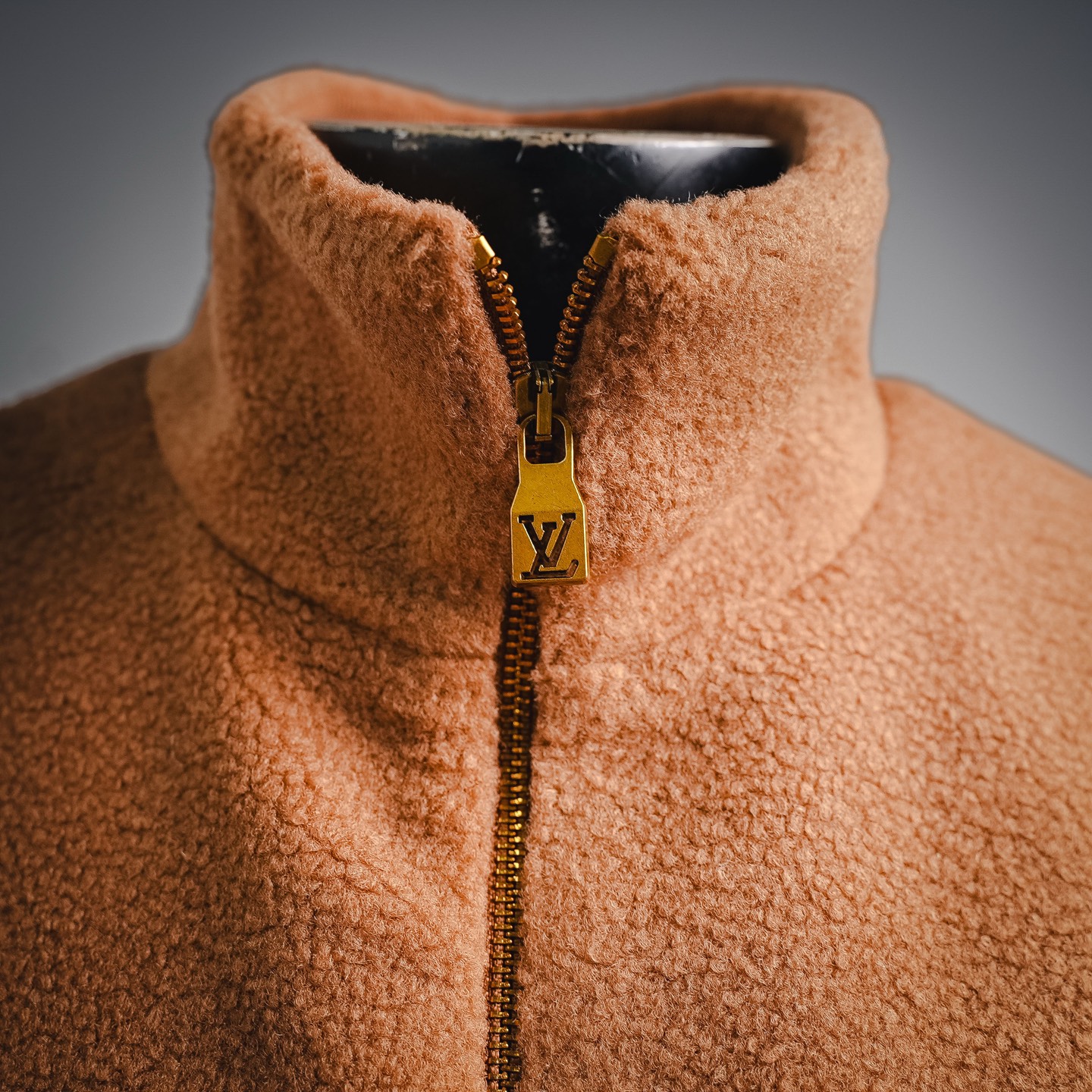 Louis jacquard stand-collar jacket