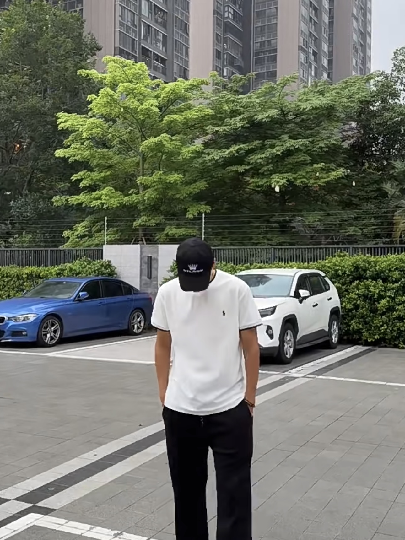 Ralph logo embroidered t-shirt