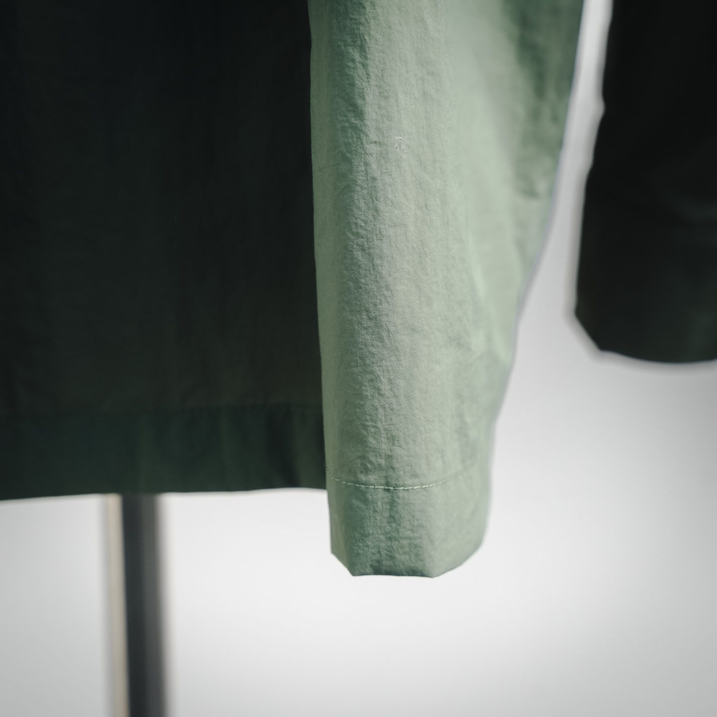Louis zip-up embroidered shirt