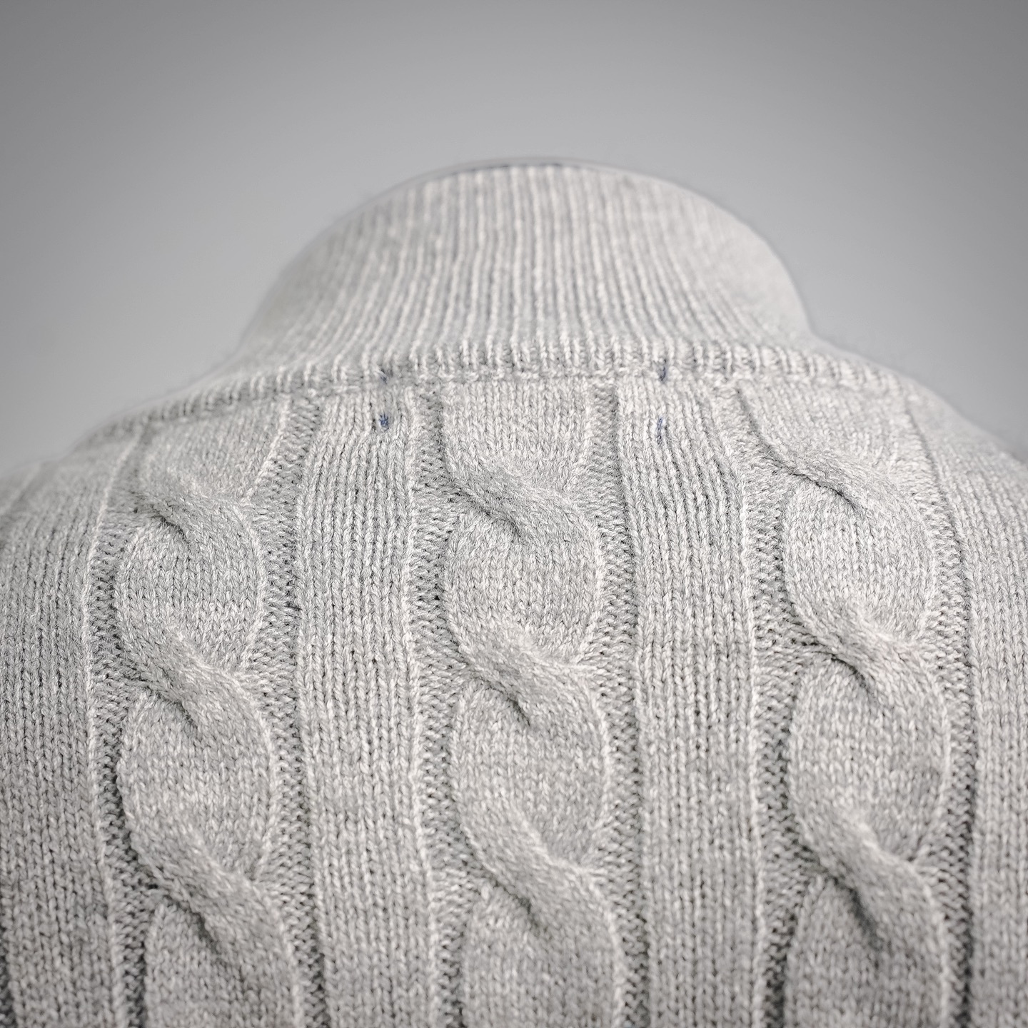 Ralph cable-knit half-zip sweater