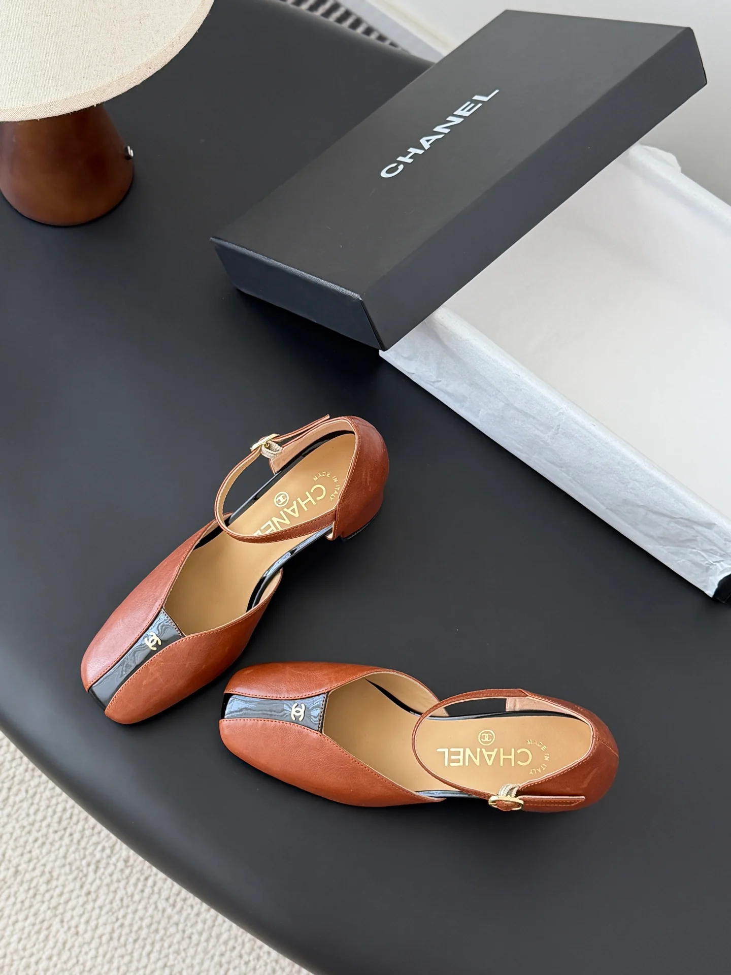 Chan 26ss chunky heels