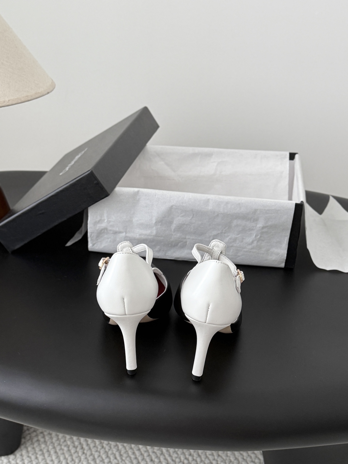 Chan 26P t-strap stilettoes
