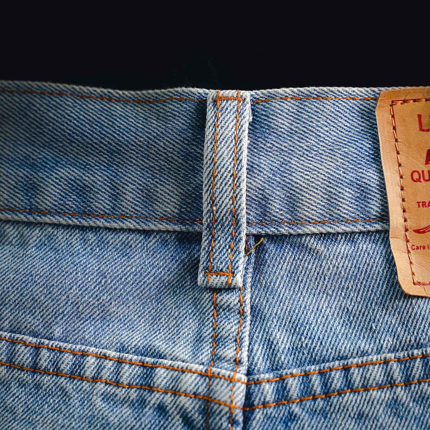 Chrome applique jeans