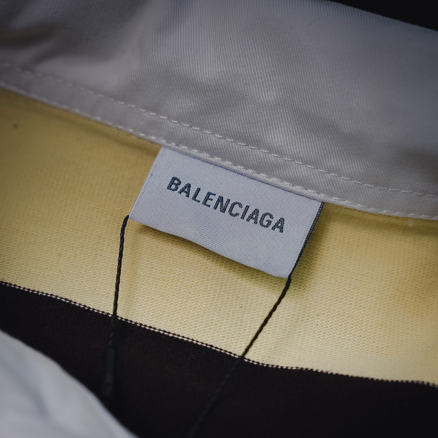 Balen striped sweatshirt