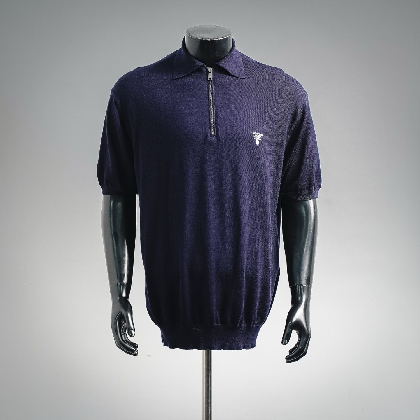 Pra zip-up knit Polo