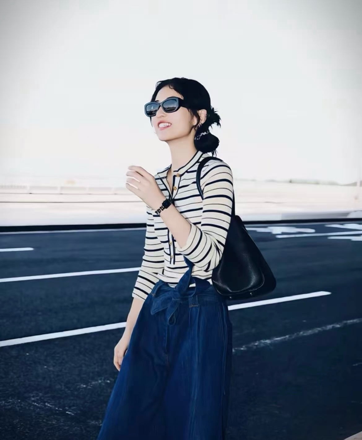 Chan 26fw stripe knitwear