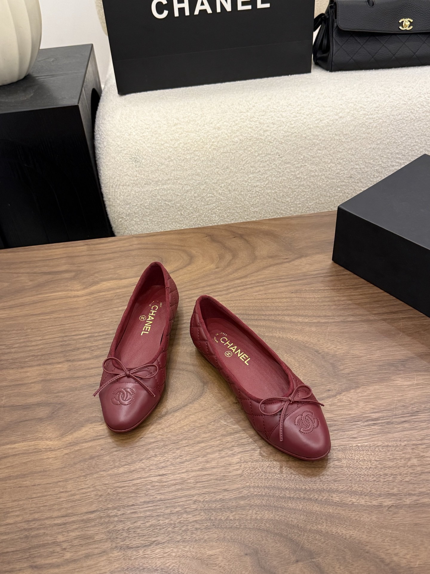 Chan 26fw flat shoes