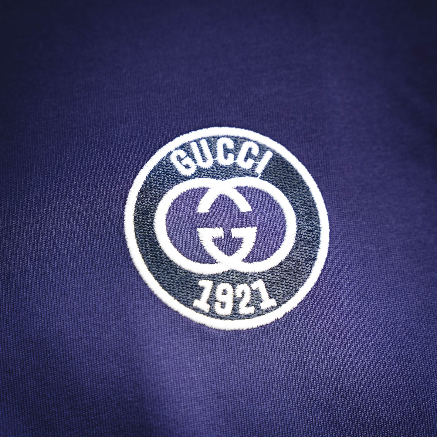 Guc casual embroidered t-shirt