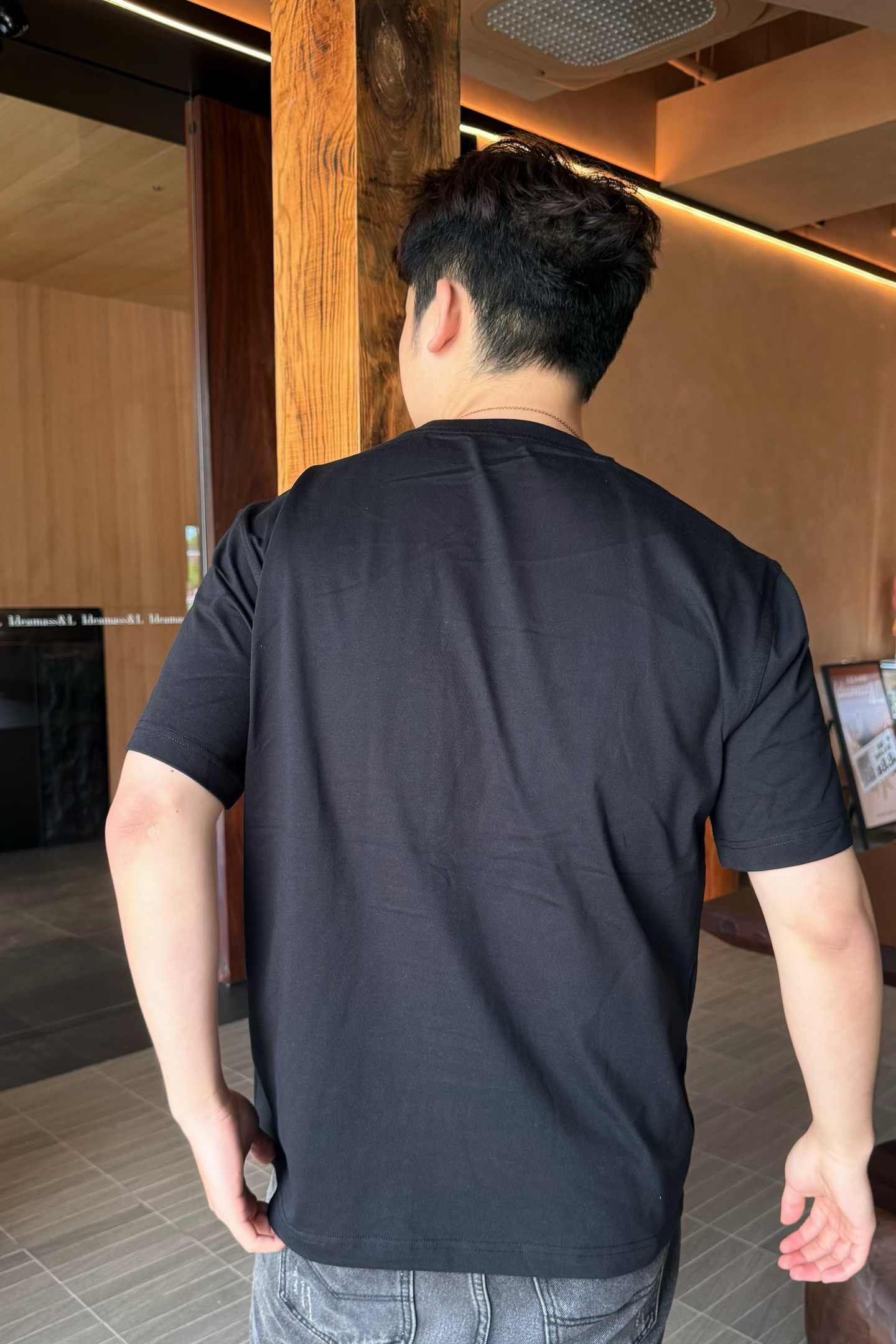 Pra casual embossed t-shirt