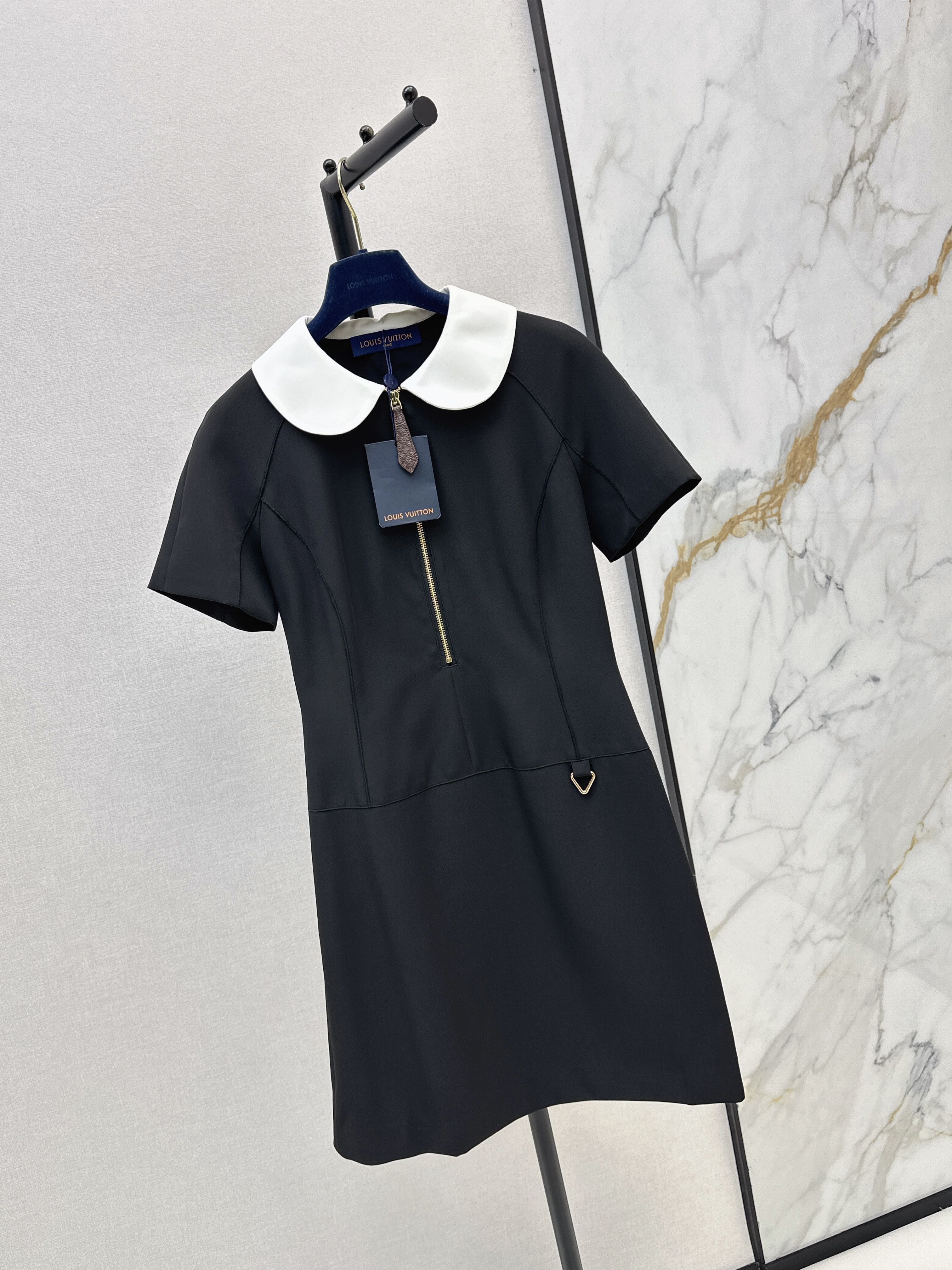 Loui 26ss zip-up dress