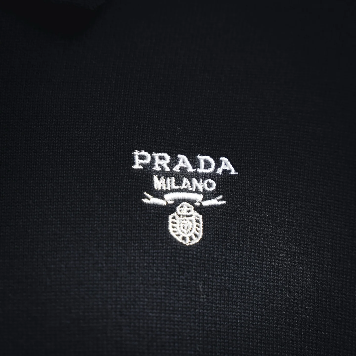 Pra embroidered knitted Polo
