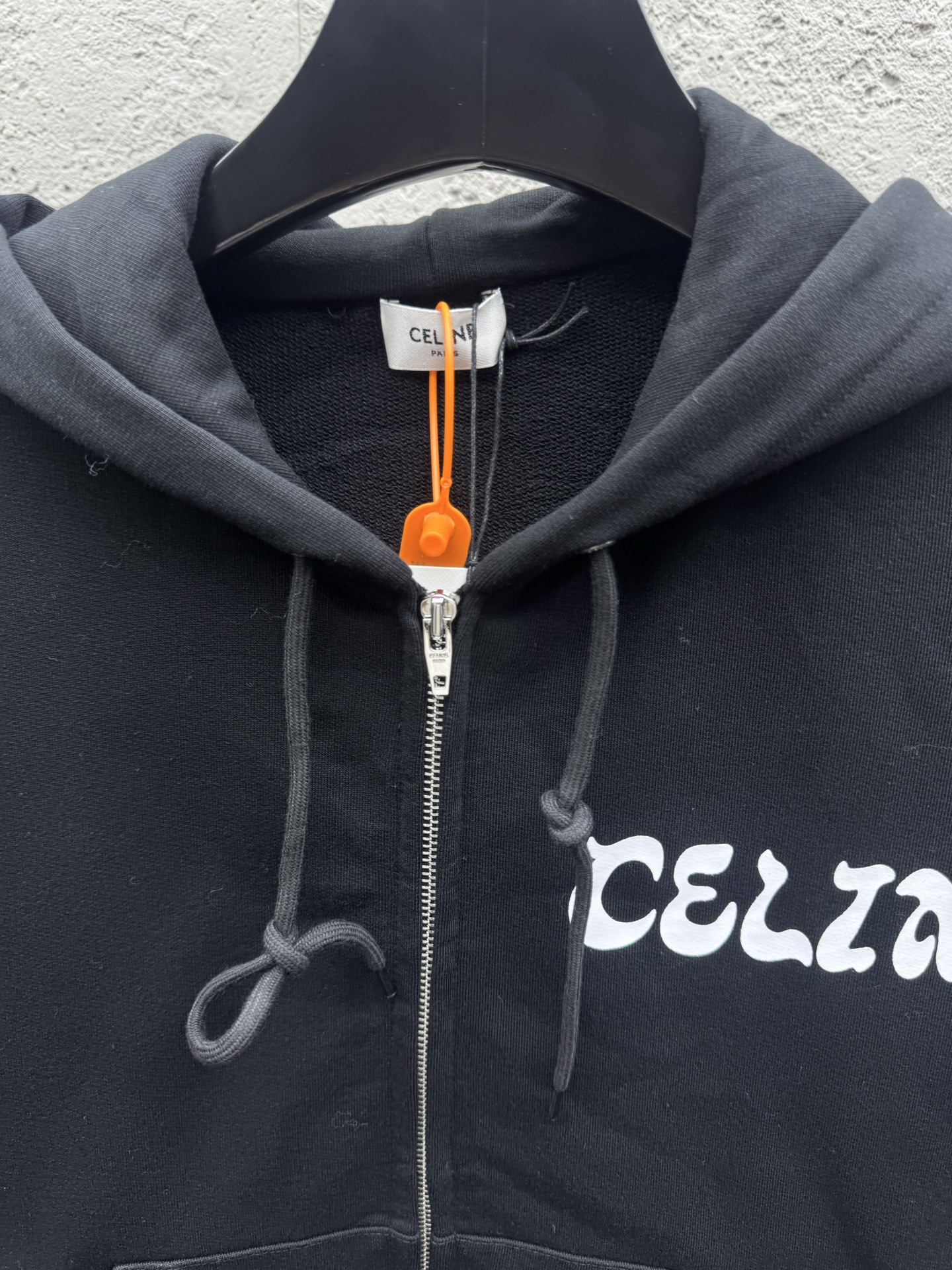 Cel printed zip-up jacket
