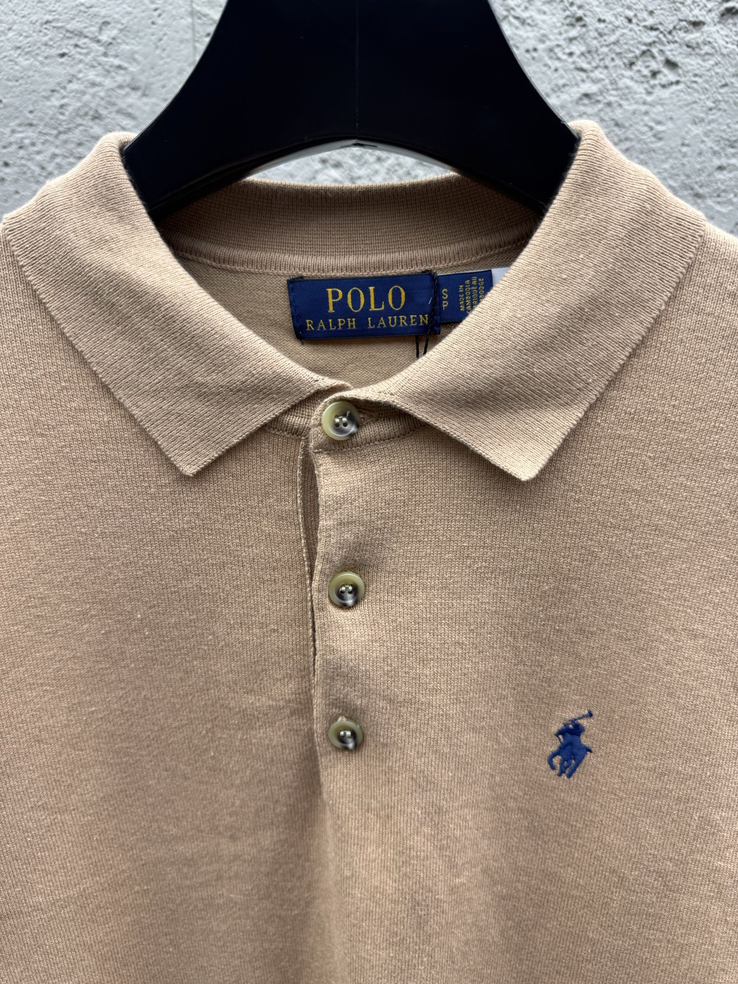 Ralph embroidered knit sweater